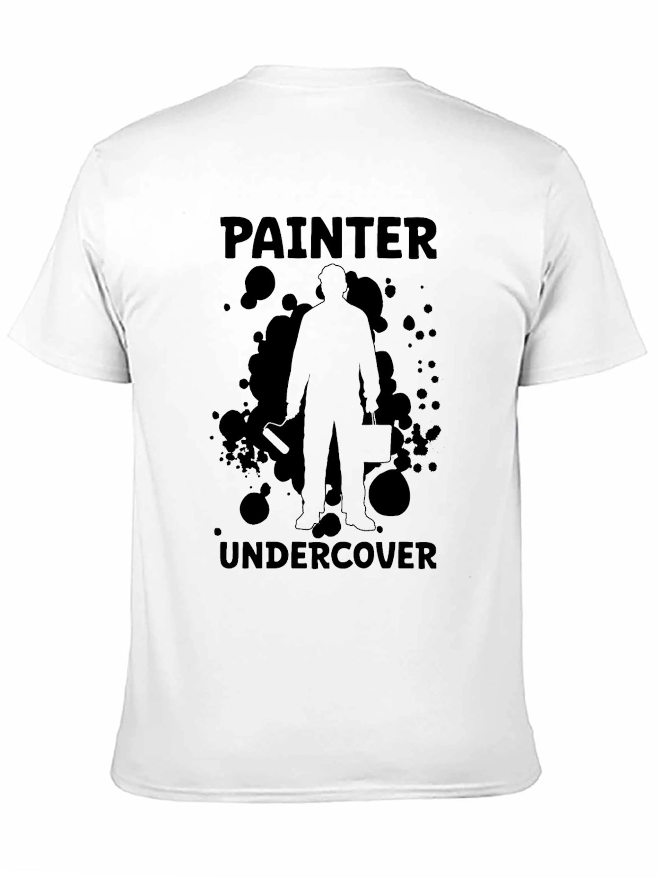 Painter Undercover Graphic T-Shirt - Black