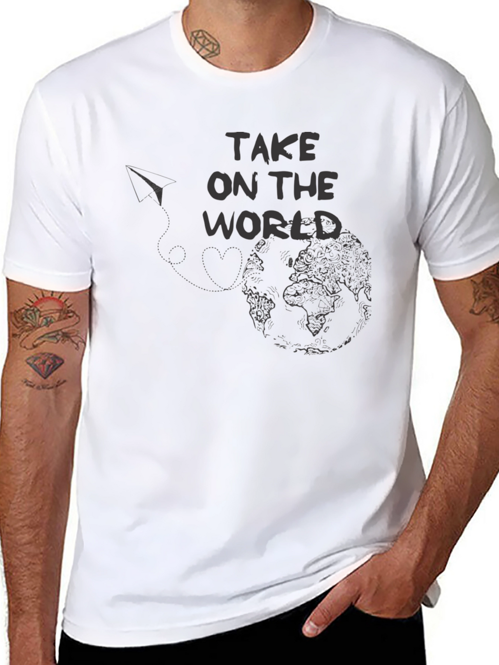 Take On The World Graphic Tee