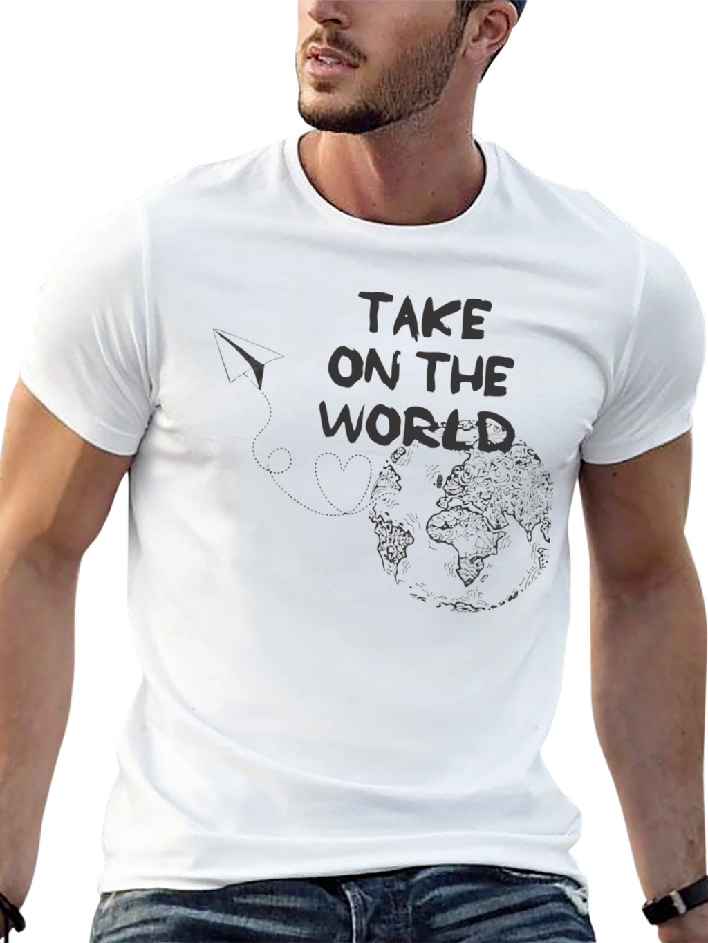 Take On The World Graphic Tee
