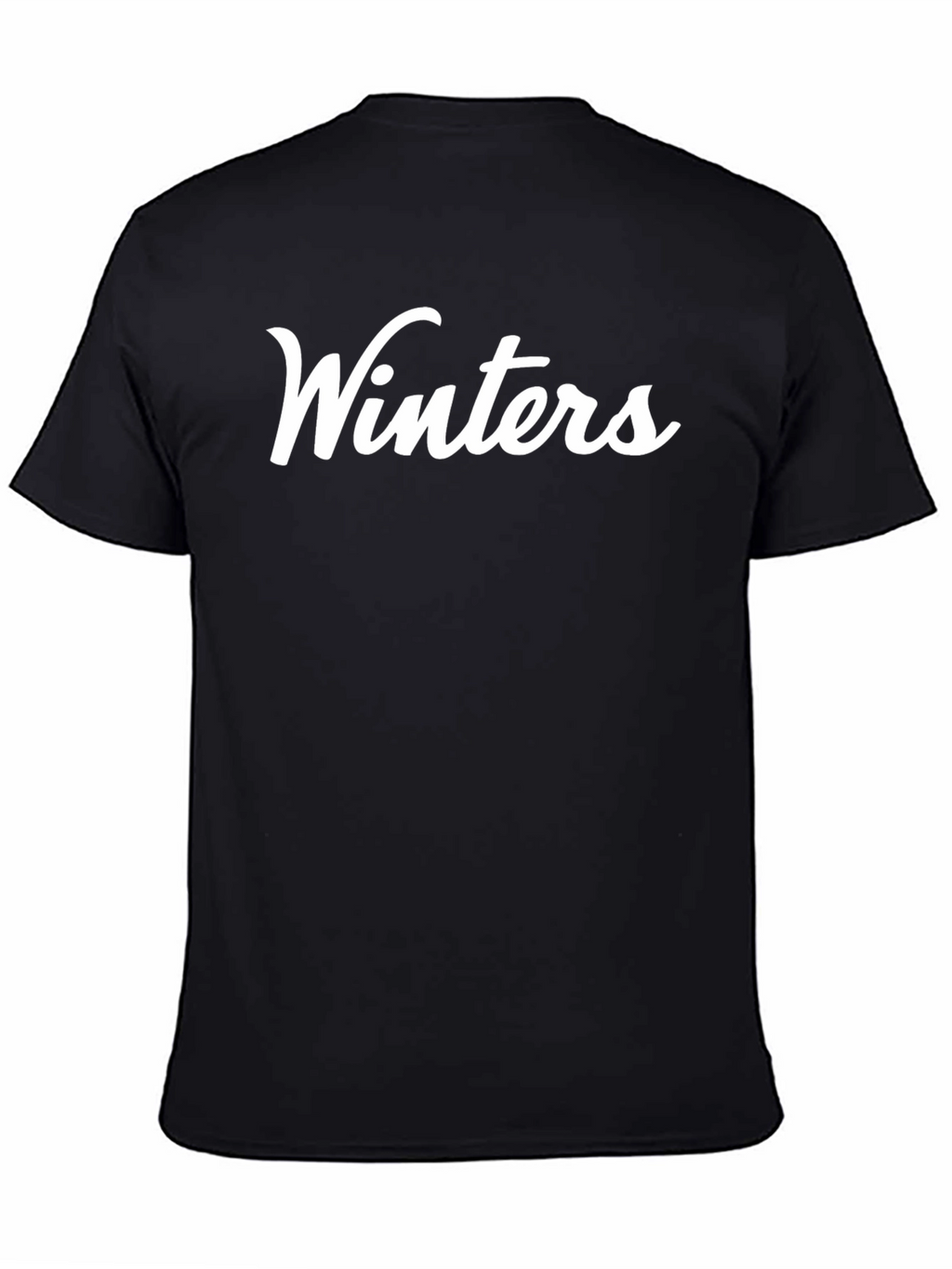 Winters Script T-Shirt - Classic Casual Tee