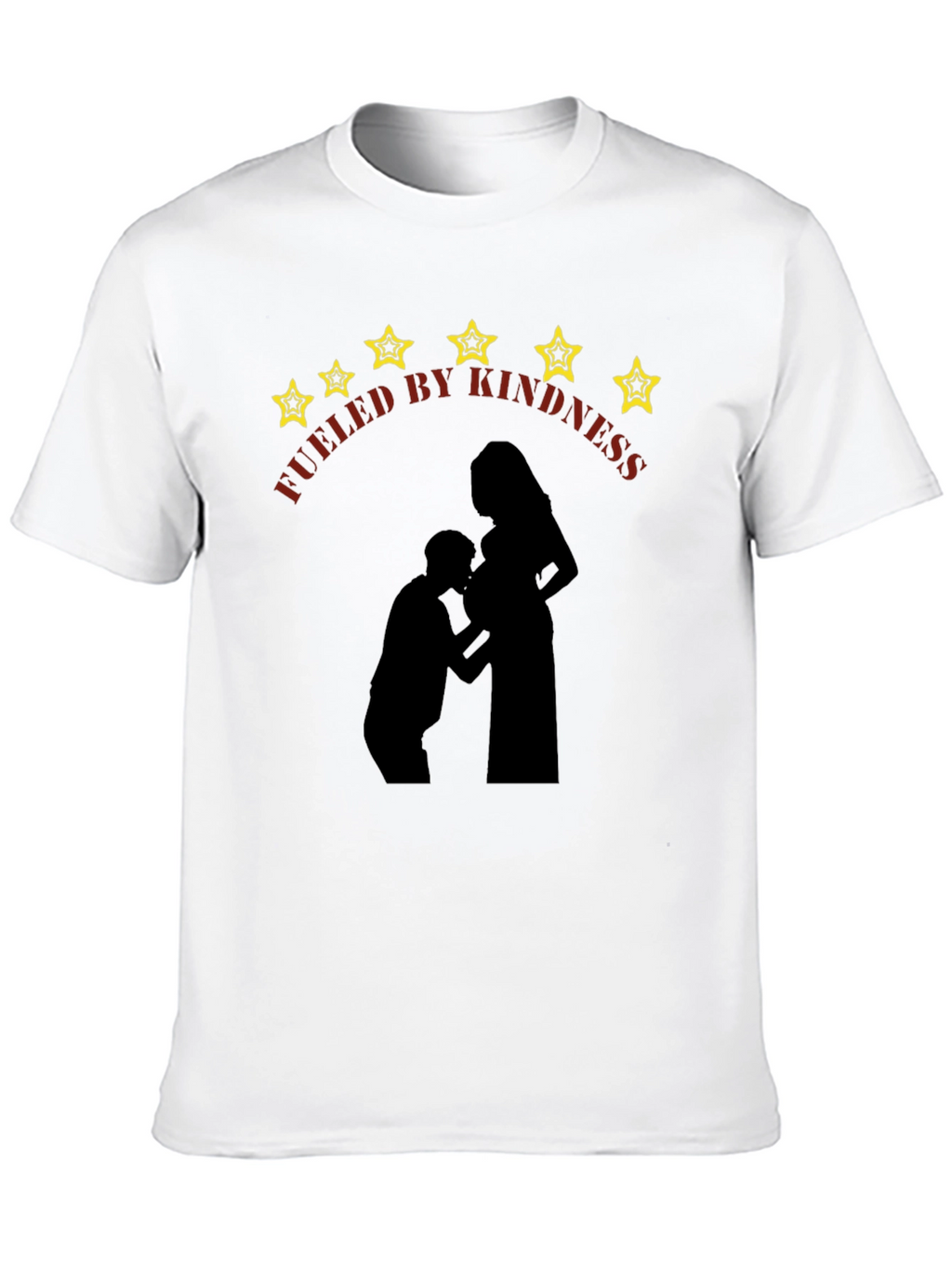 Kindness Fueled Maternity T-Shirt