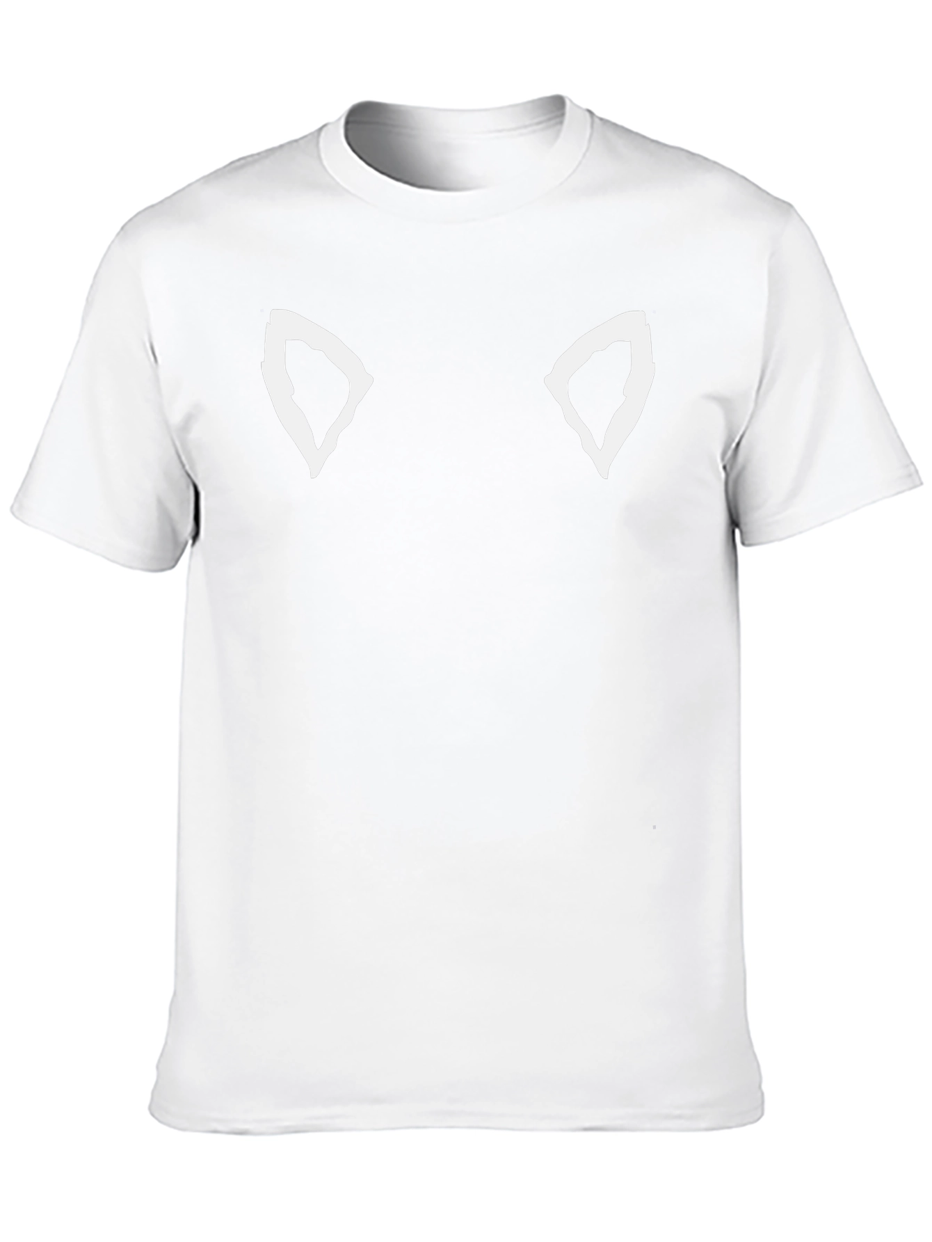 Cool Cat Ear Tee - Black Graphic T-Shirt