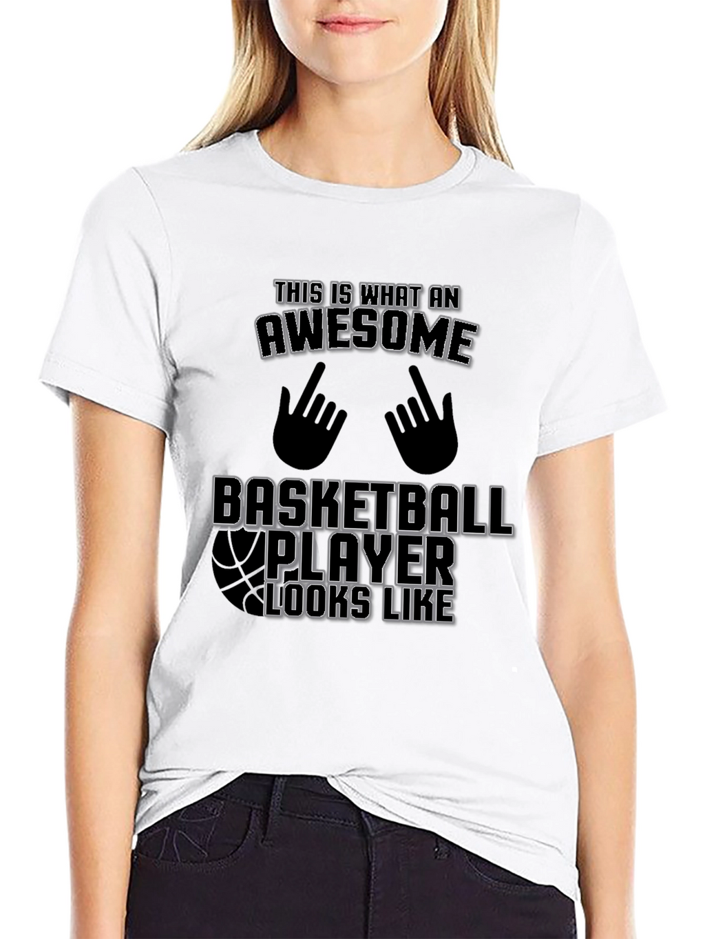 Awesome Basketball Player Graphic Tee