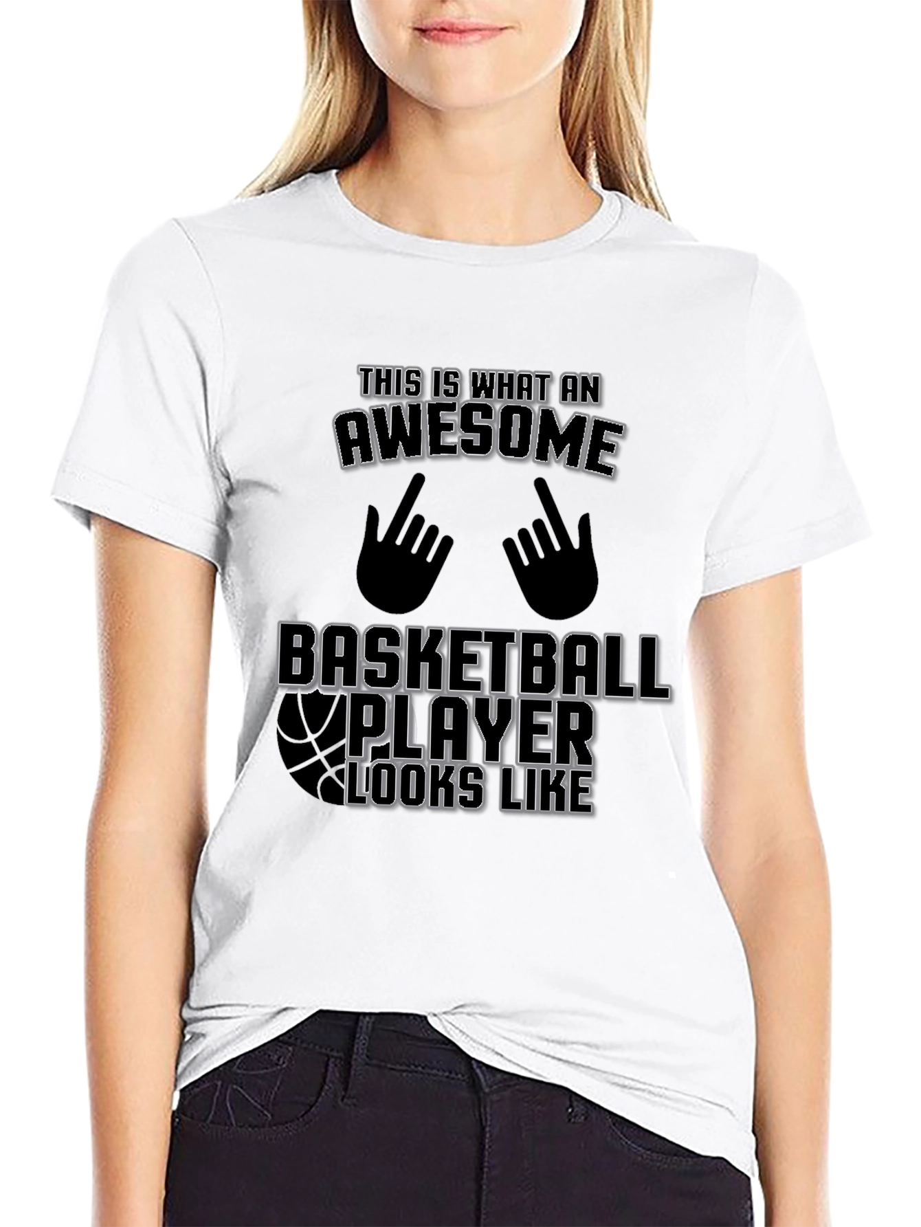Awesome Basketball Player Graphic Tee