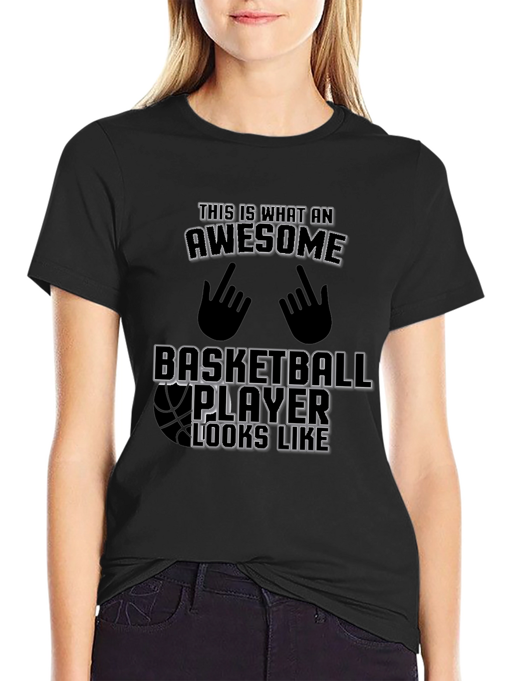 Awesome Basketball Player Graphic Tee