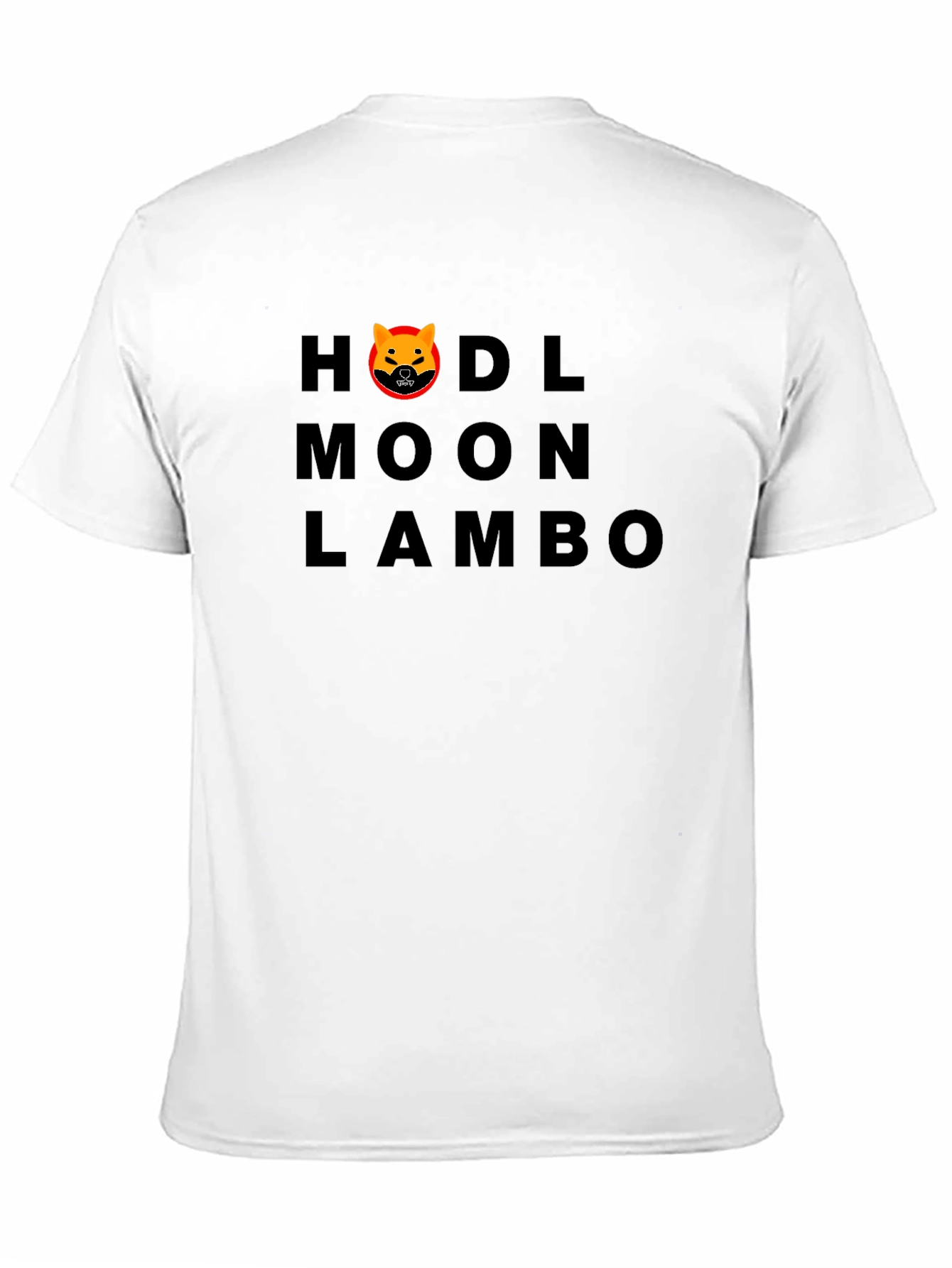 HODL Moon Lambo Black T-Shirt - Crypto Enthusiast Tee
