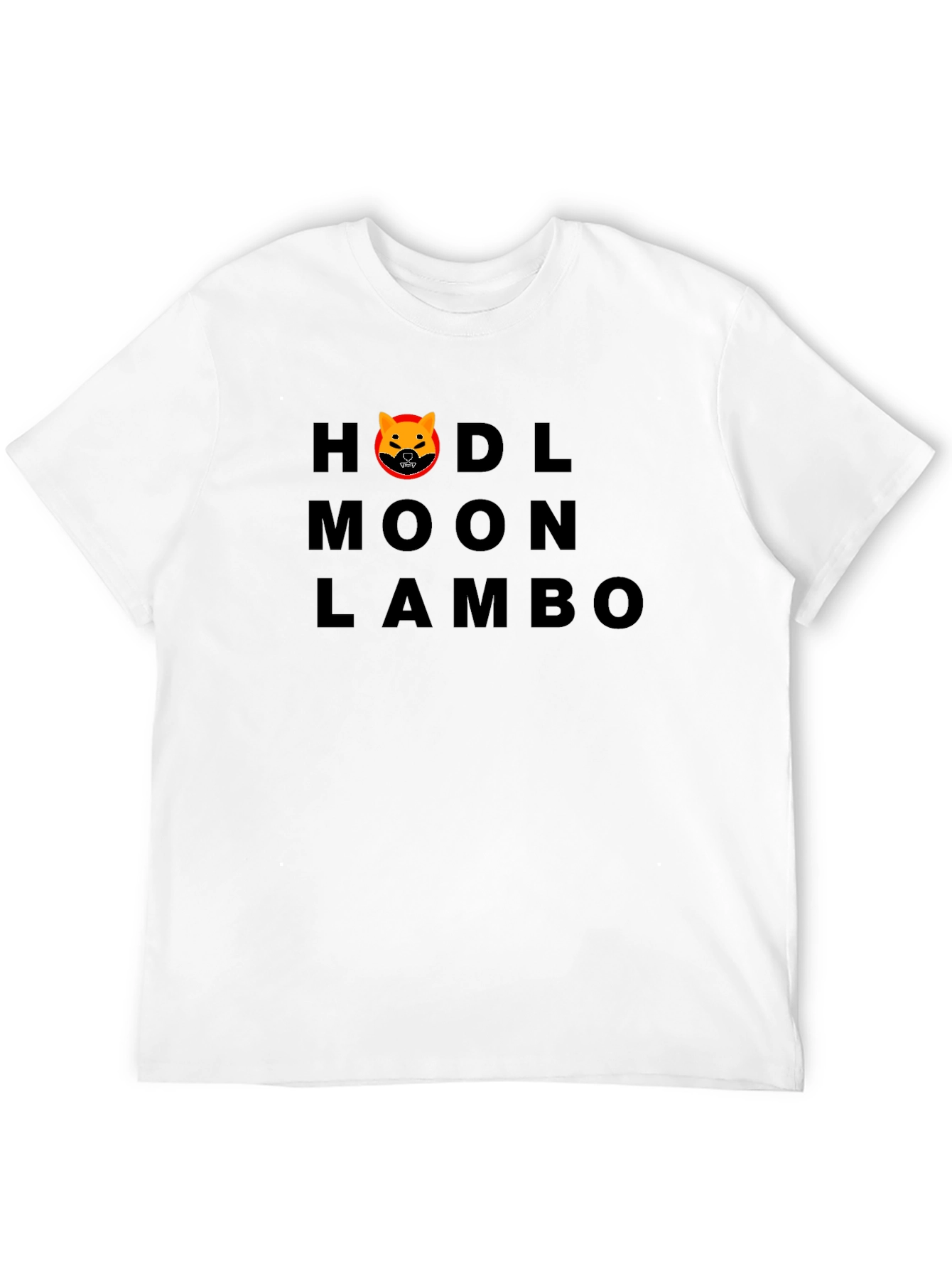 HODL Moon Lambo Black T-Shirt - Crypto Enthusiast Tee