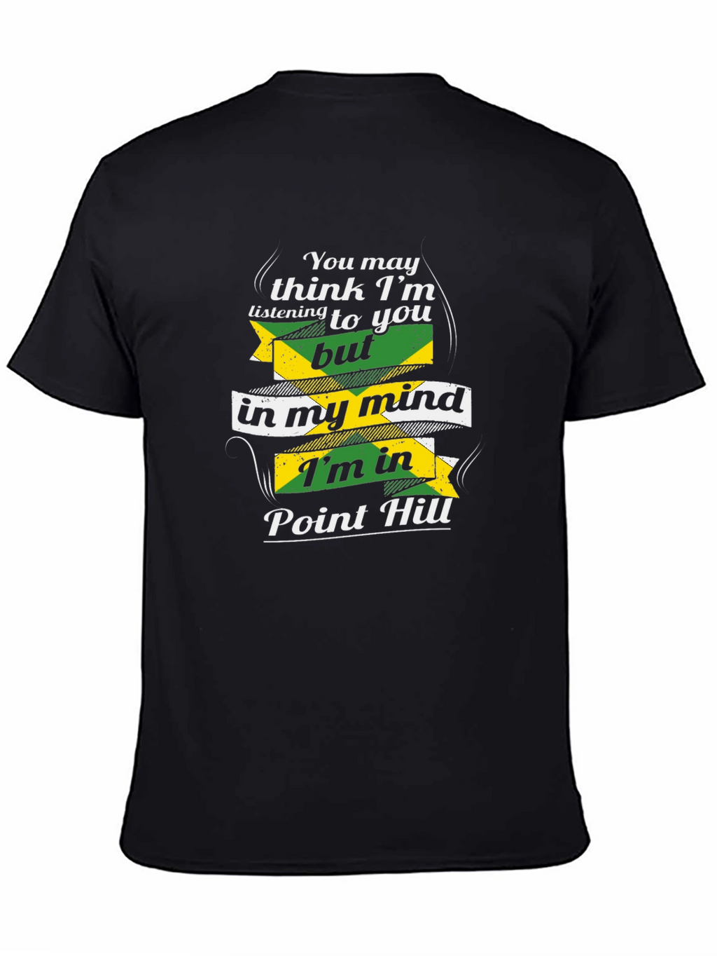Point Hill Mind T-Shirt - Black Cotton Tee