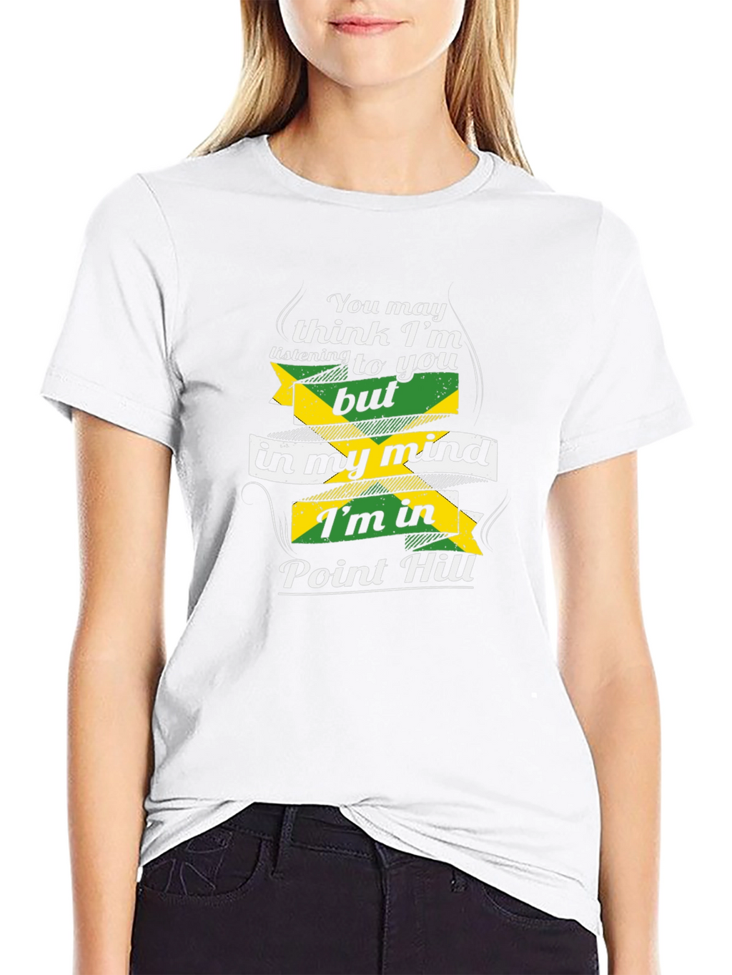 Point Hill Mind T-Shirt - Black Cotton Tee