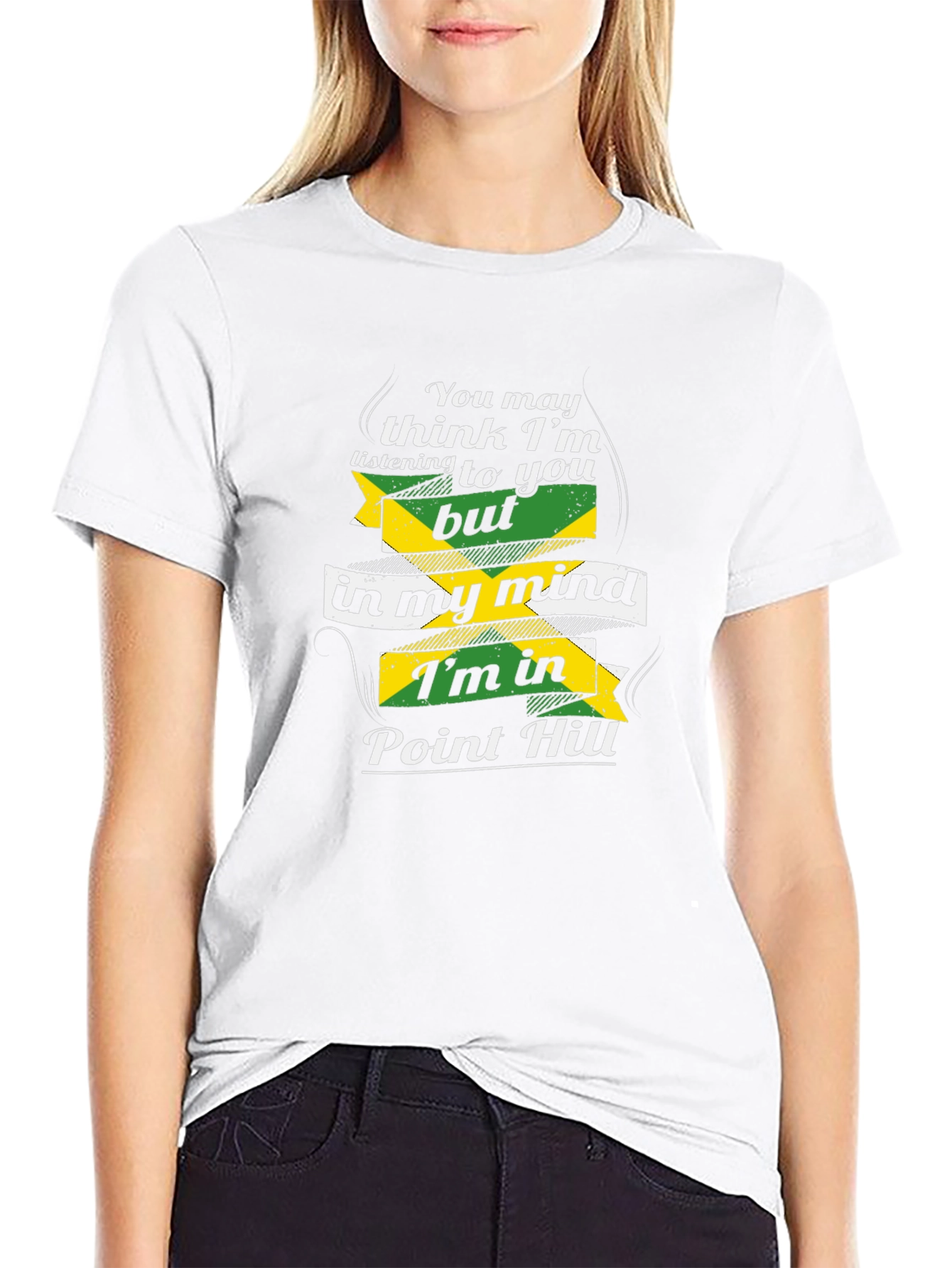 Point Hill Mind T-Shirt - Black Cotton Tee