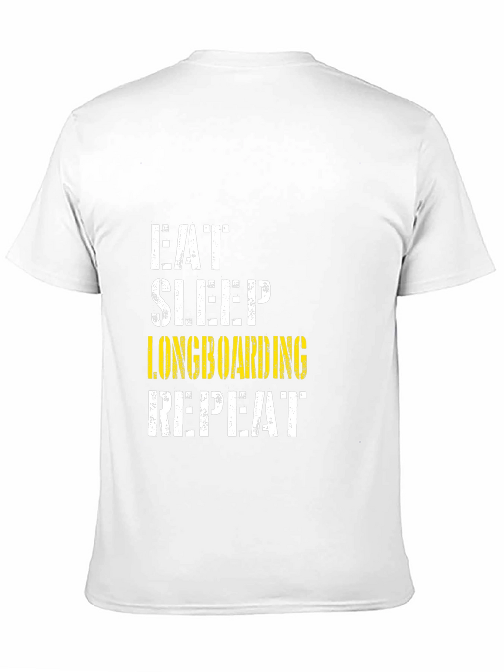 Eat Sleep Longboarding Repeat T-Shirt