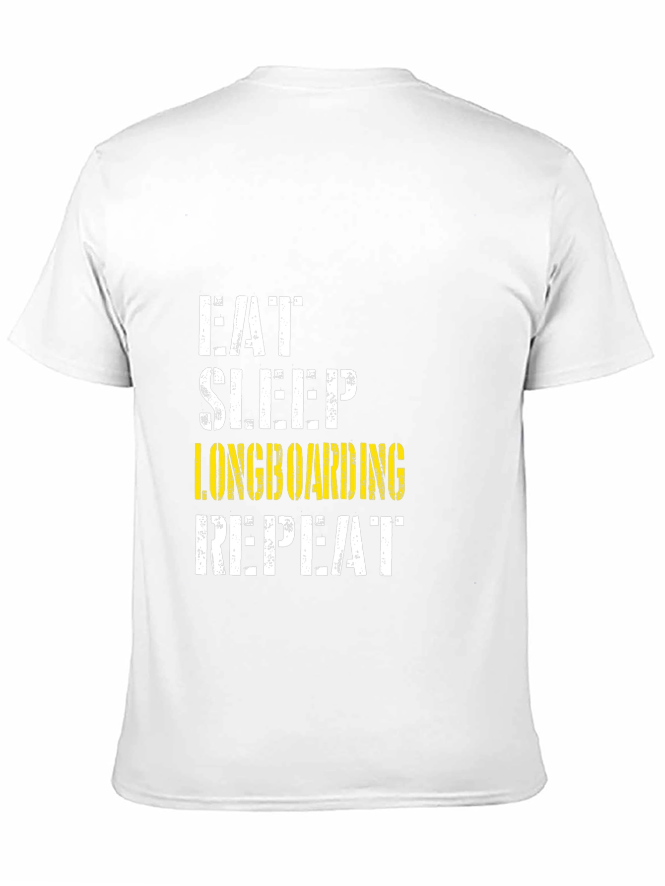 Eat Sleep Longboarding Repeat T-Shirt