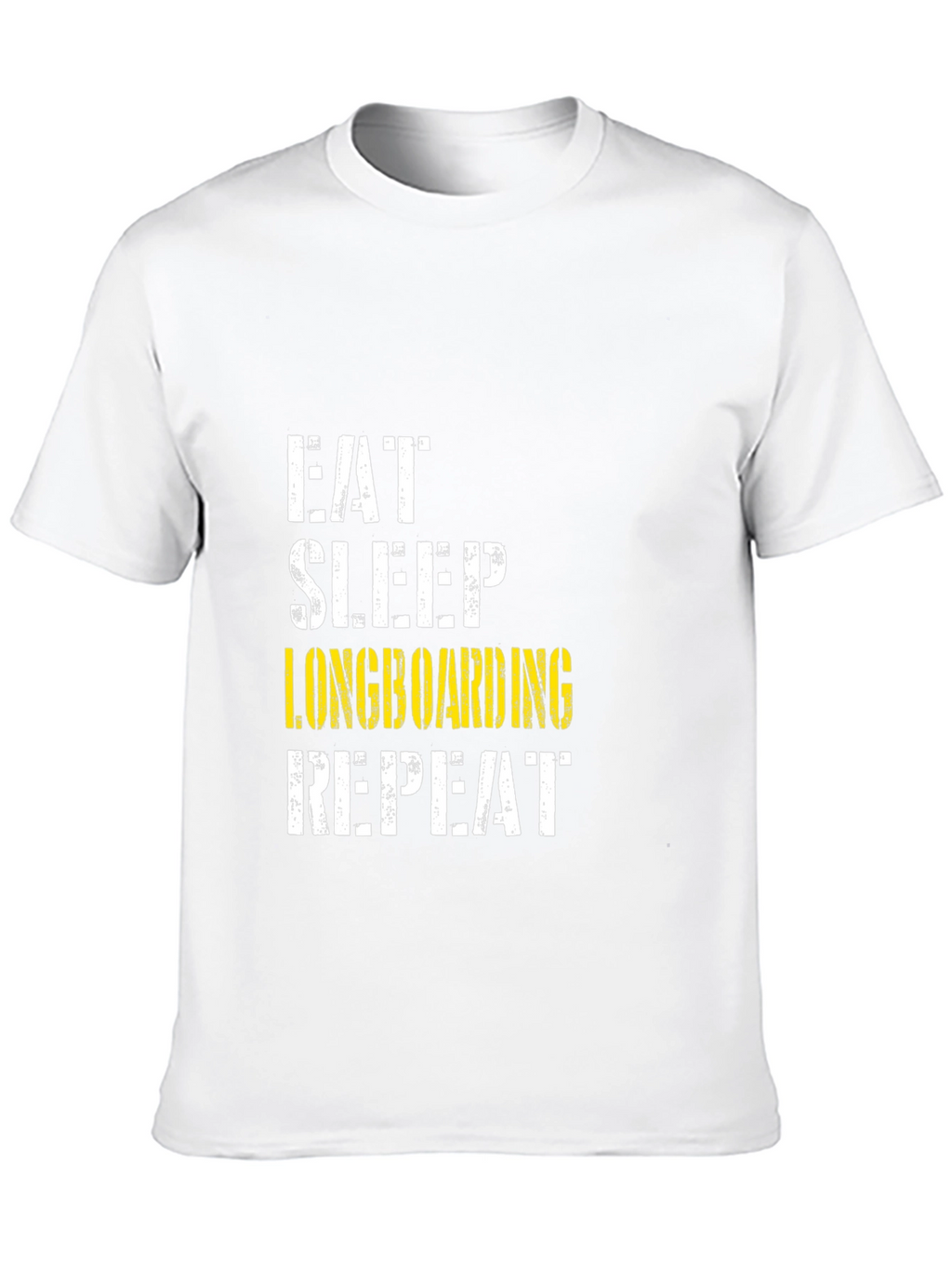 Eat Sleep Longboarding Repeat T-Shirt