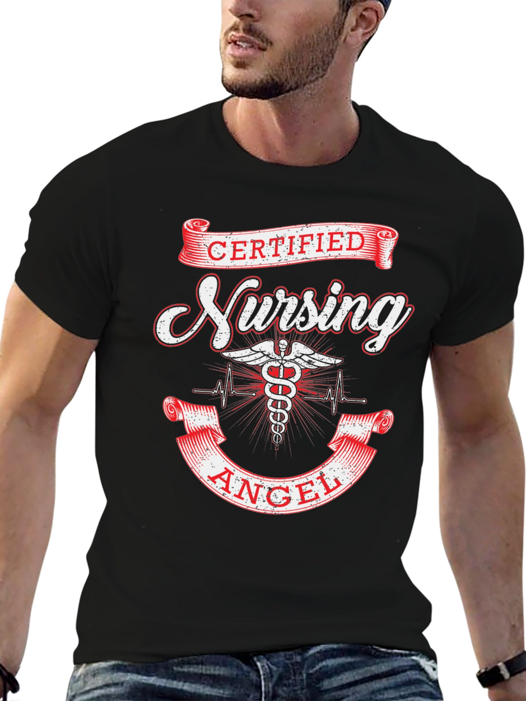 Certified Nursing Angel T-Shirt - Nurse Gift