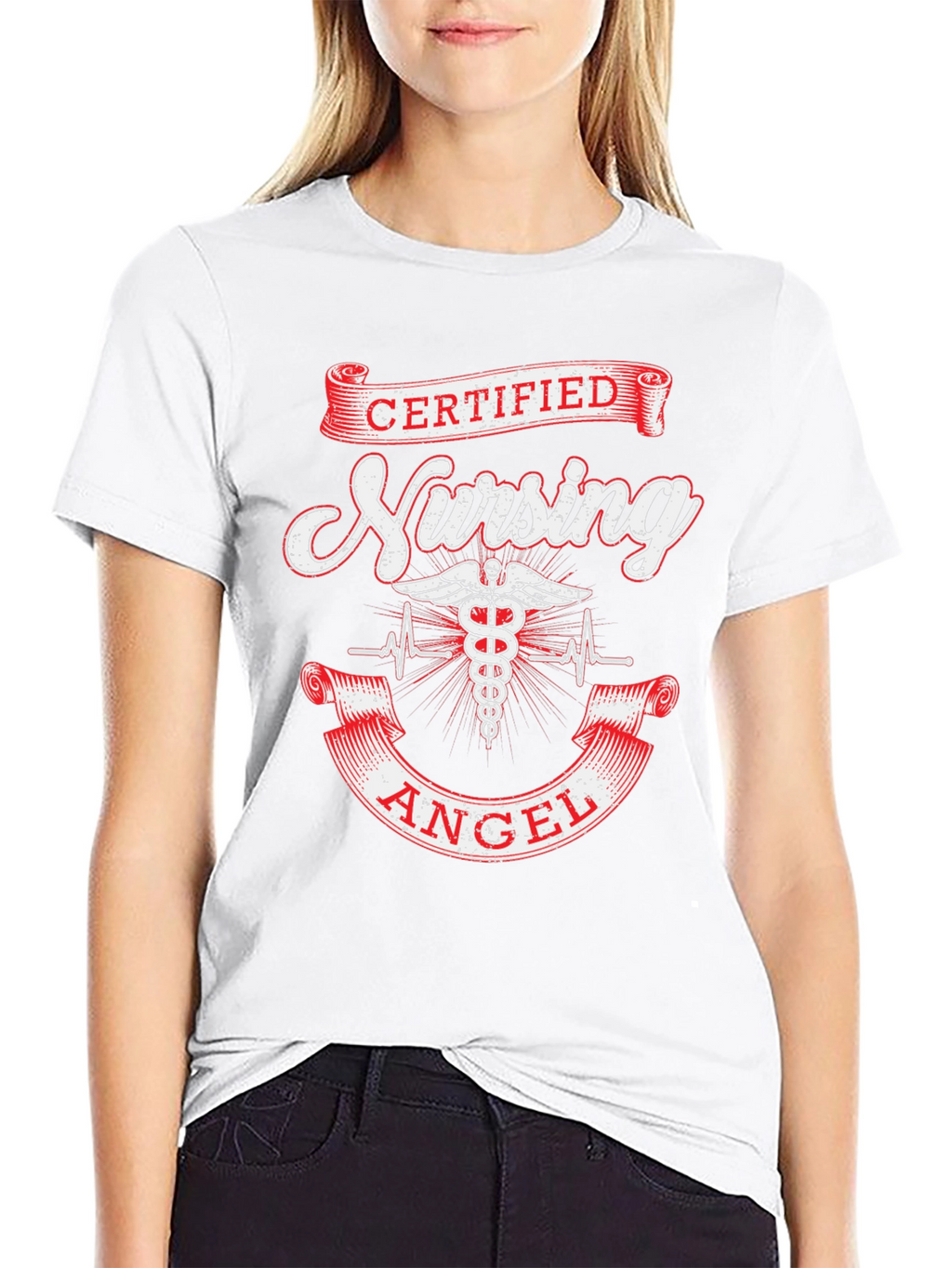 Certified Nursing Angel T-Shirt - Nurse Gift