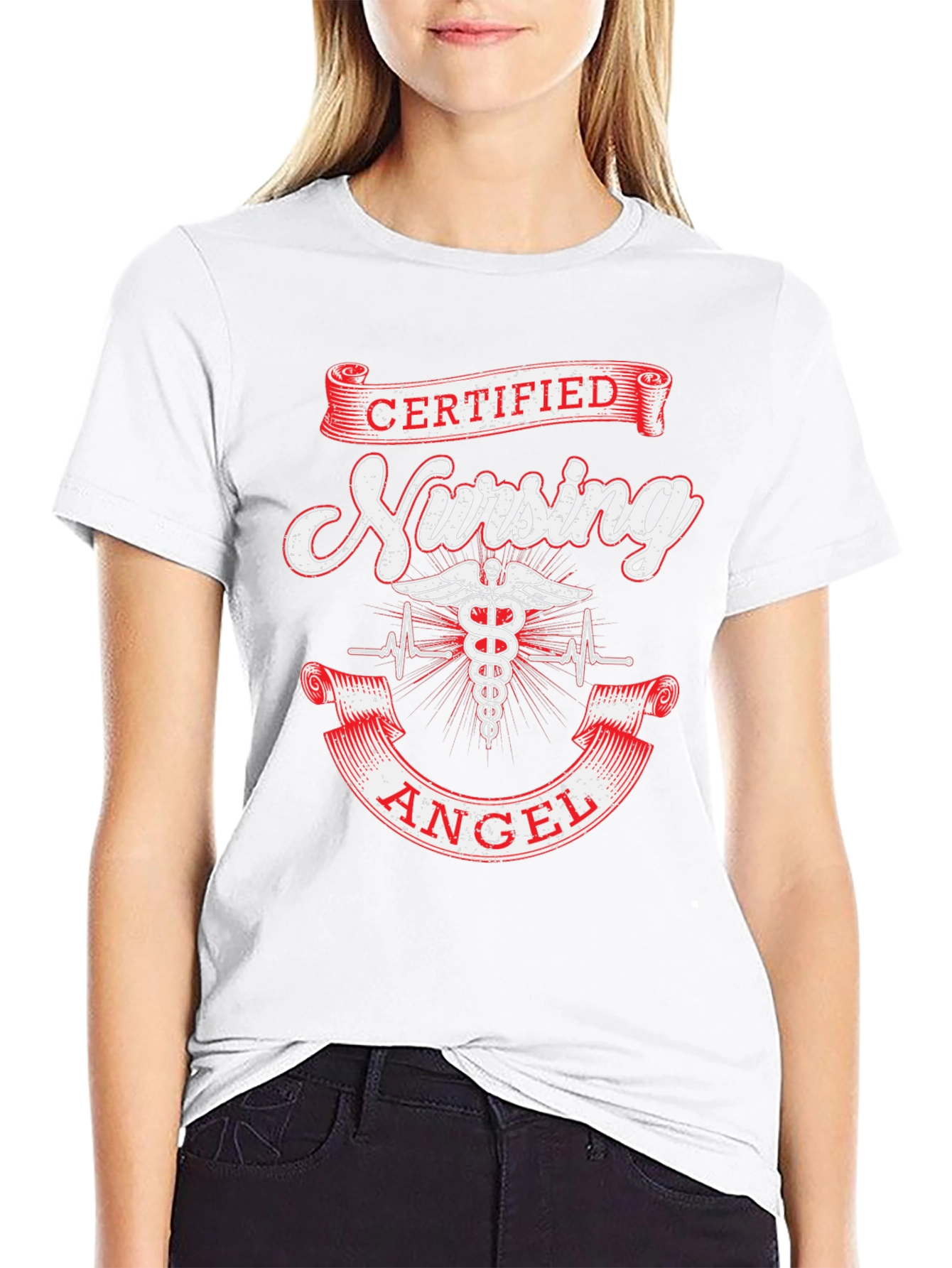 Certified Nursing Angel T-Shirt - Nurse Gift