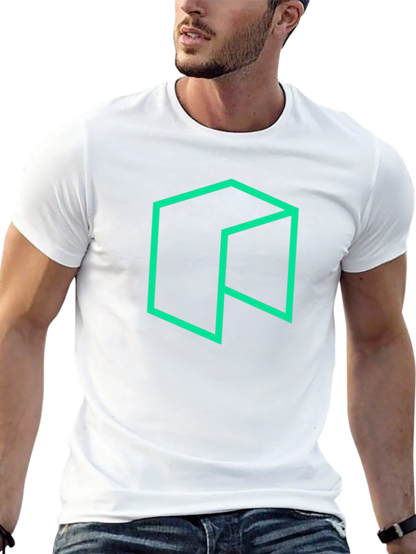 NEO Cryptocurrency T-Shirt - Black Cotton Blend