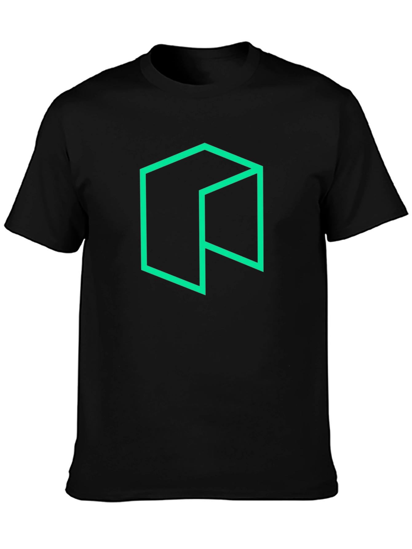 NEO Cryptocurrency T-Shirt - Black Cotton Blend