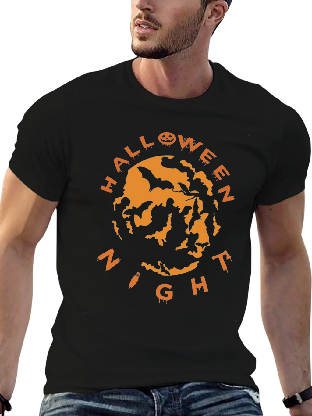 Halloween Night Bats T-Shirt