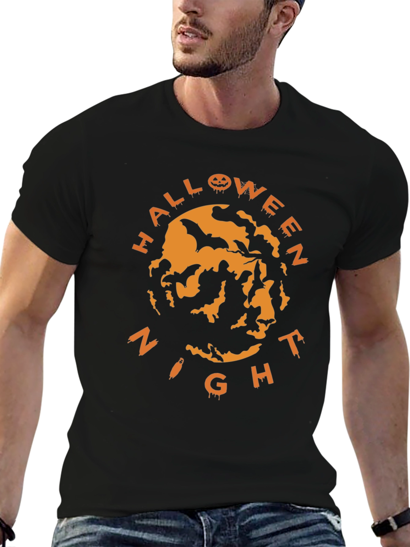 Halloween Night Bats T-Shirt