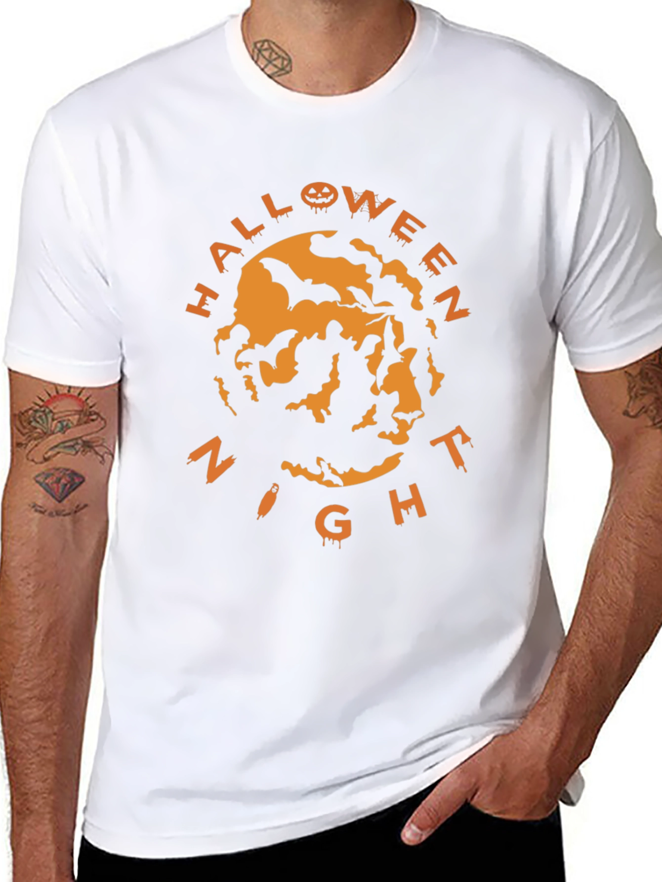 Halloween Night Bats T-Shirt