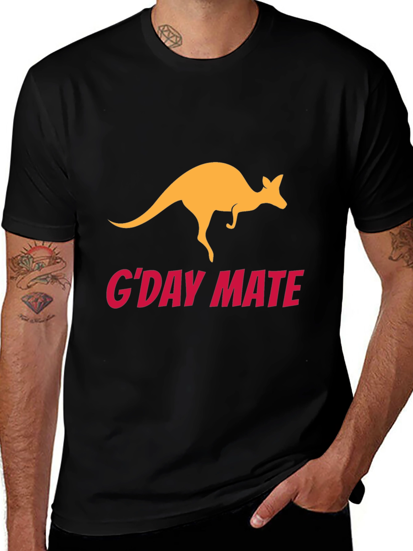 GDay Mate Kangaroo Graphic T-Shirt
