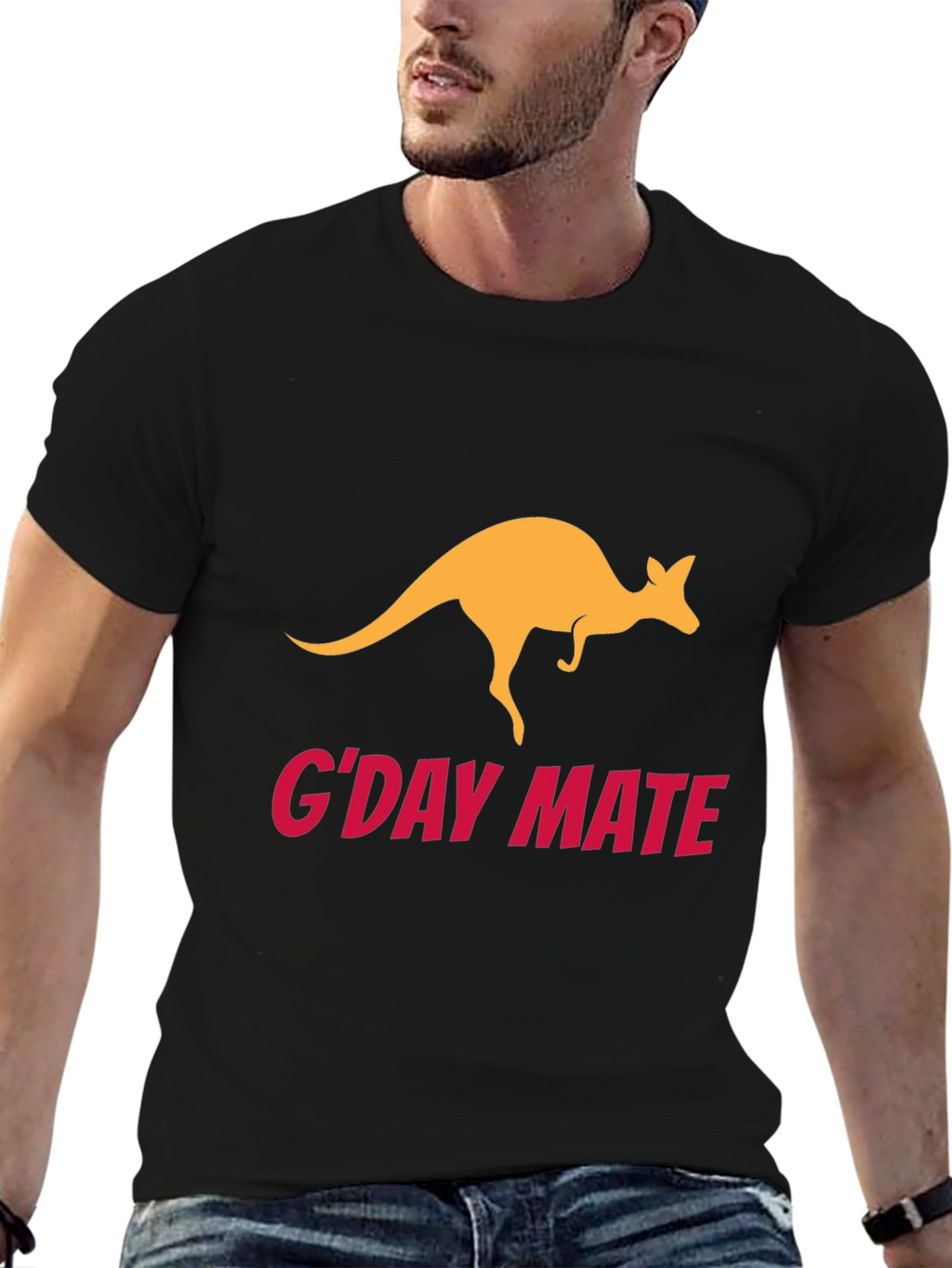 GDay Mate Kangaroo Graphic T-Shirt
