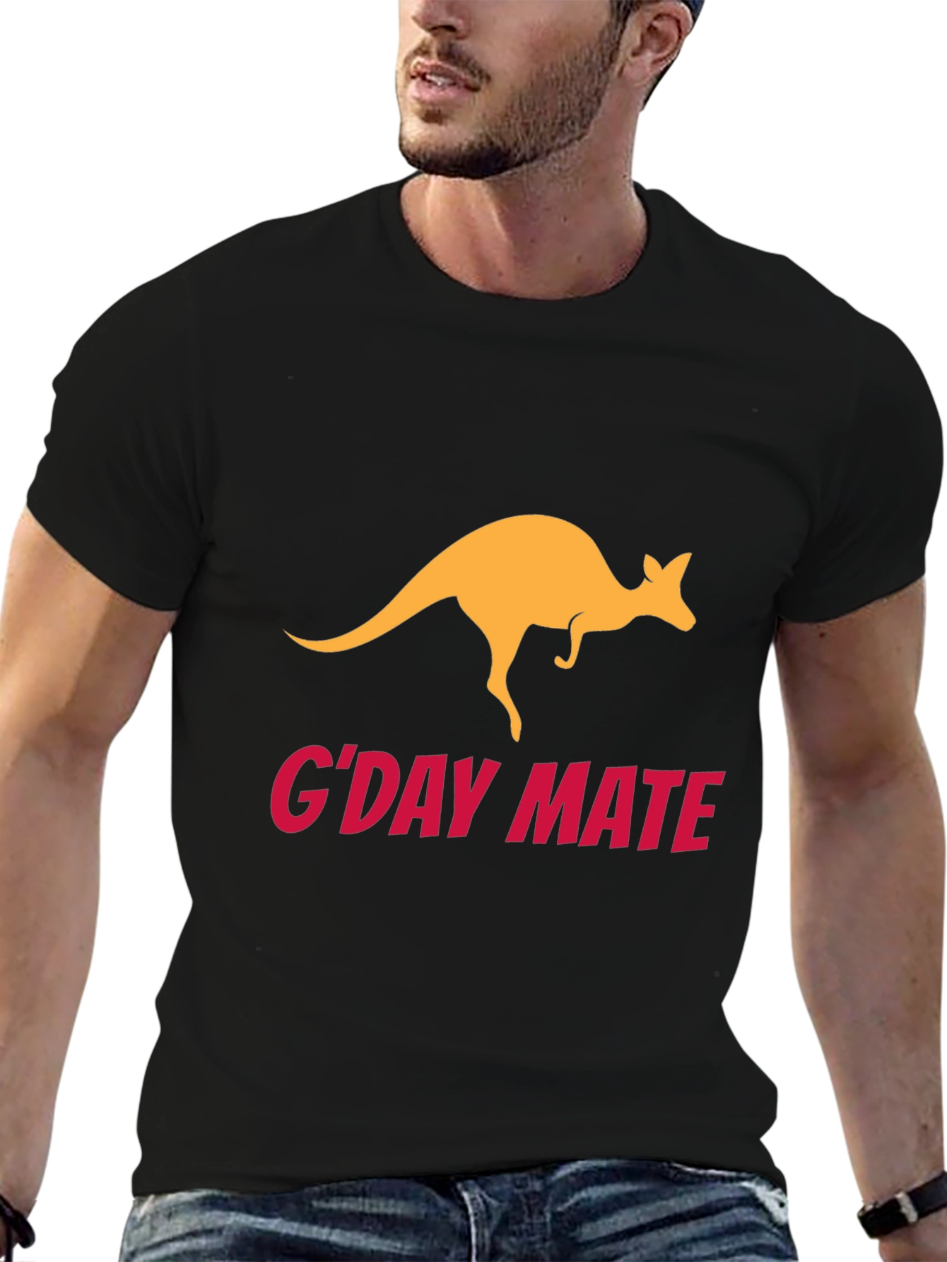GDay Mate Kangaroo Graphic T-Shirt