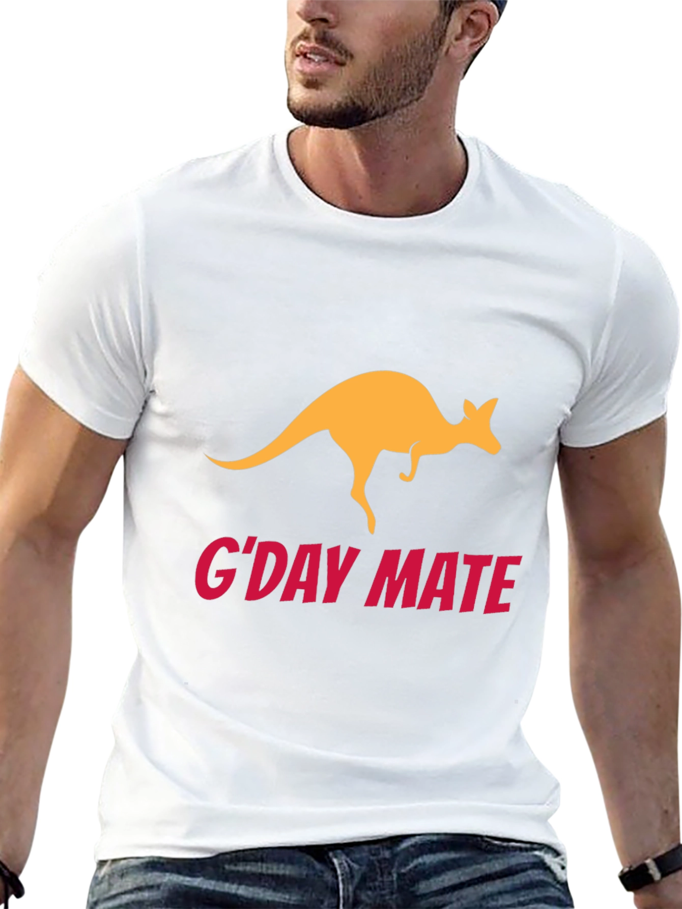 GDay Mate Kangaroo Graphic T-Shirt