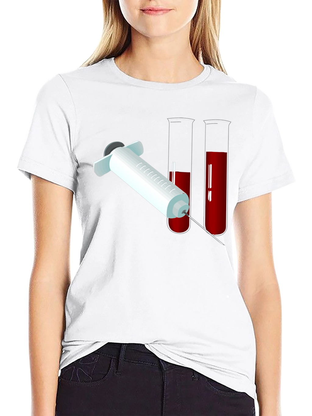 Blood Draw T-Shirt - Medical Humor Tee