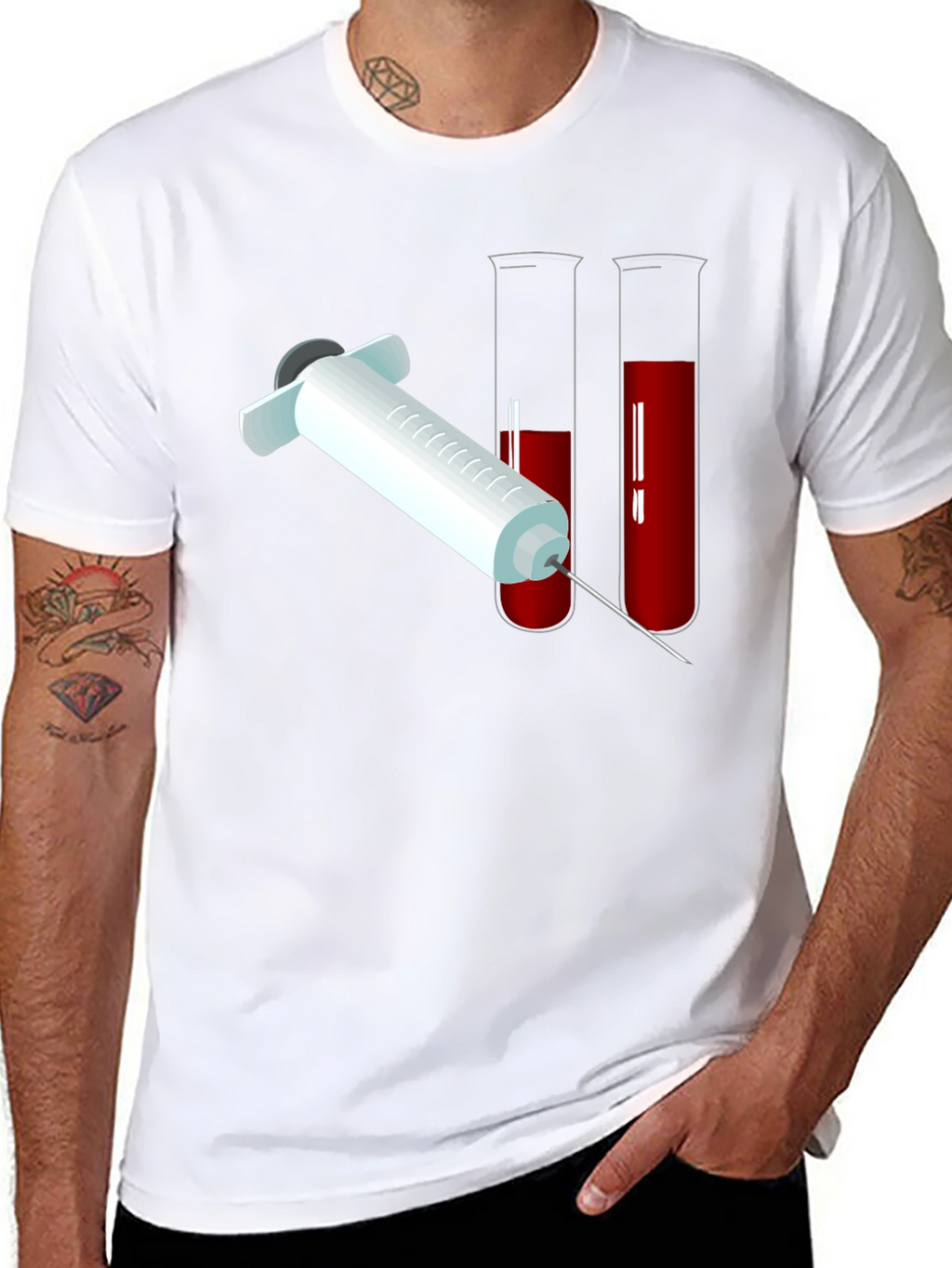 Blood Draw T-Shirt - Medical Humor Tee