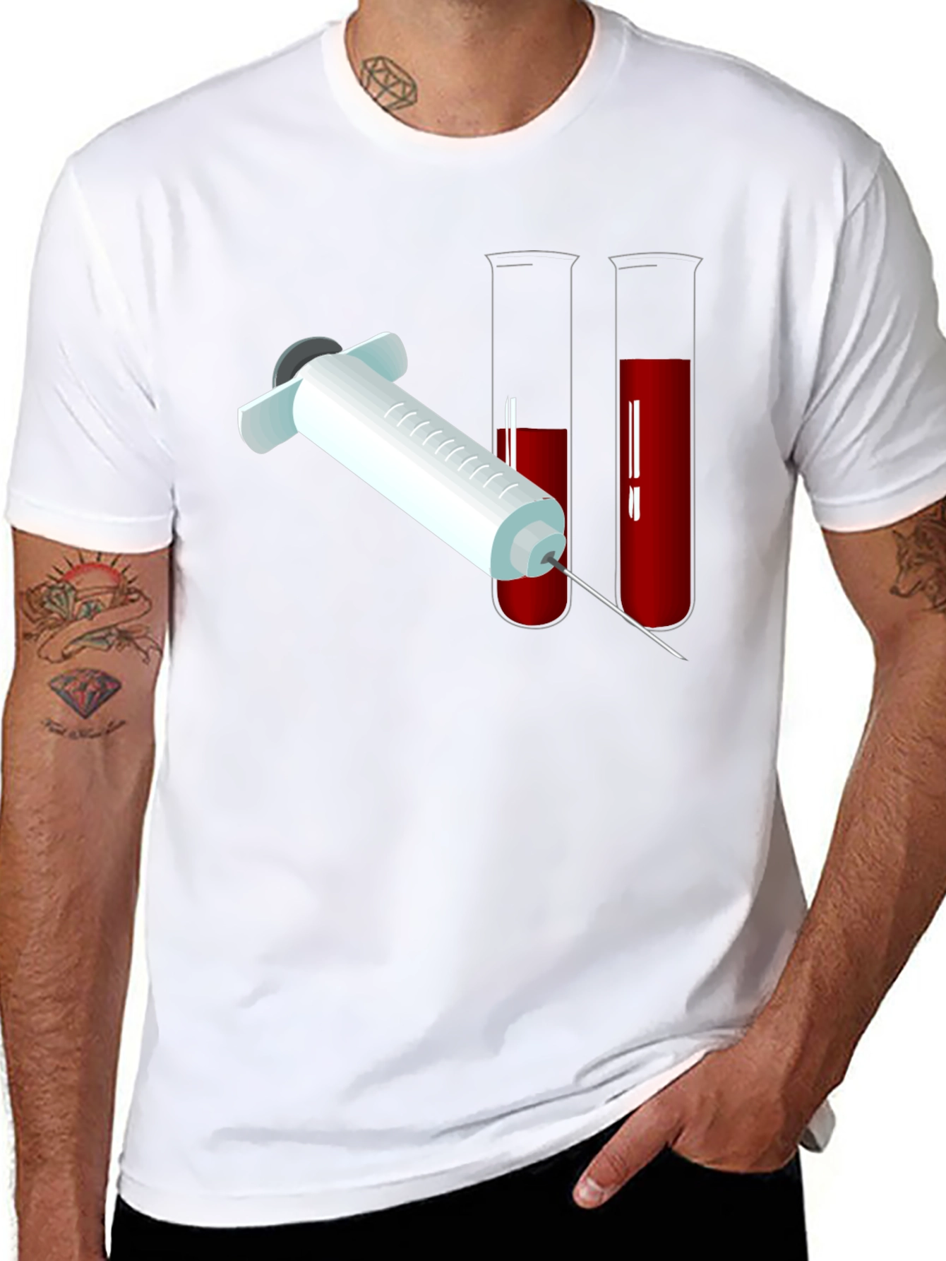 Blood Draw T-Shirt - Medical Humor Tee