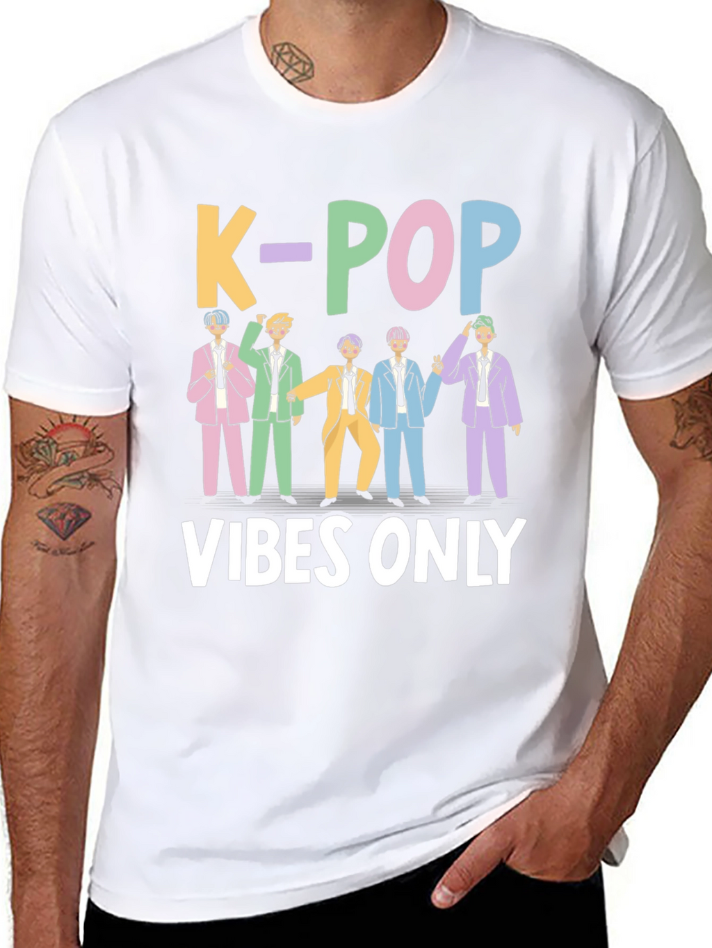 K-Pop Vibes Only T-Shirt