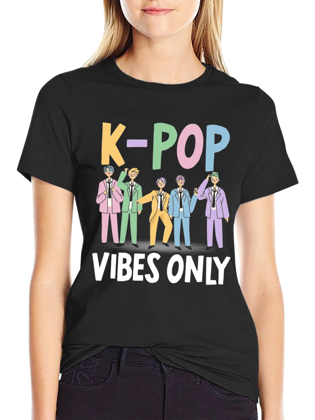 K-Pop Vibes Only T-Shirt