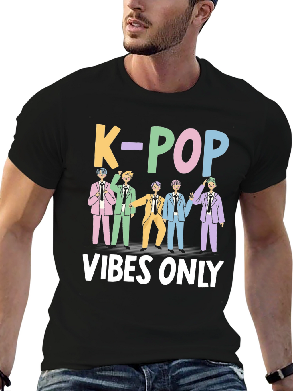 K-Pop Vibes Only T-Shirt
