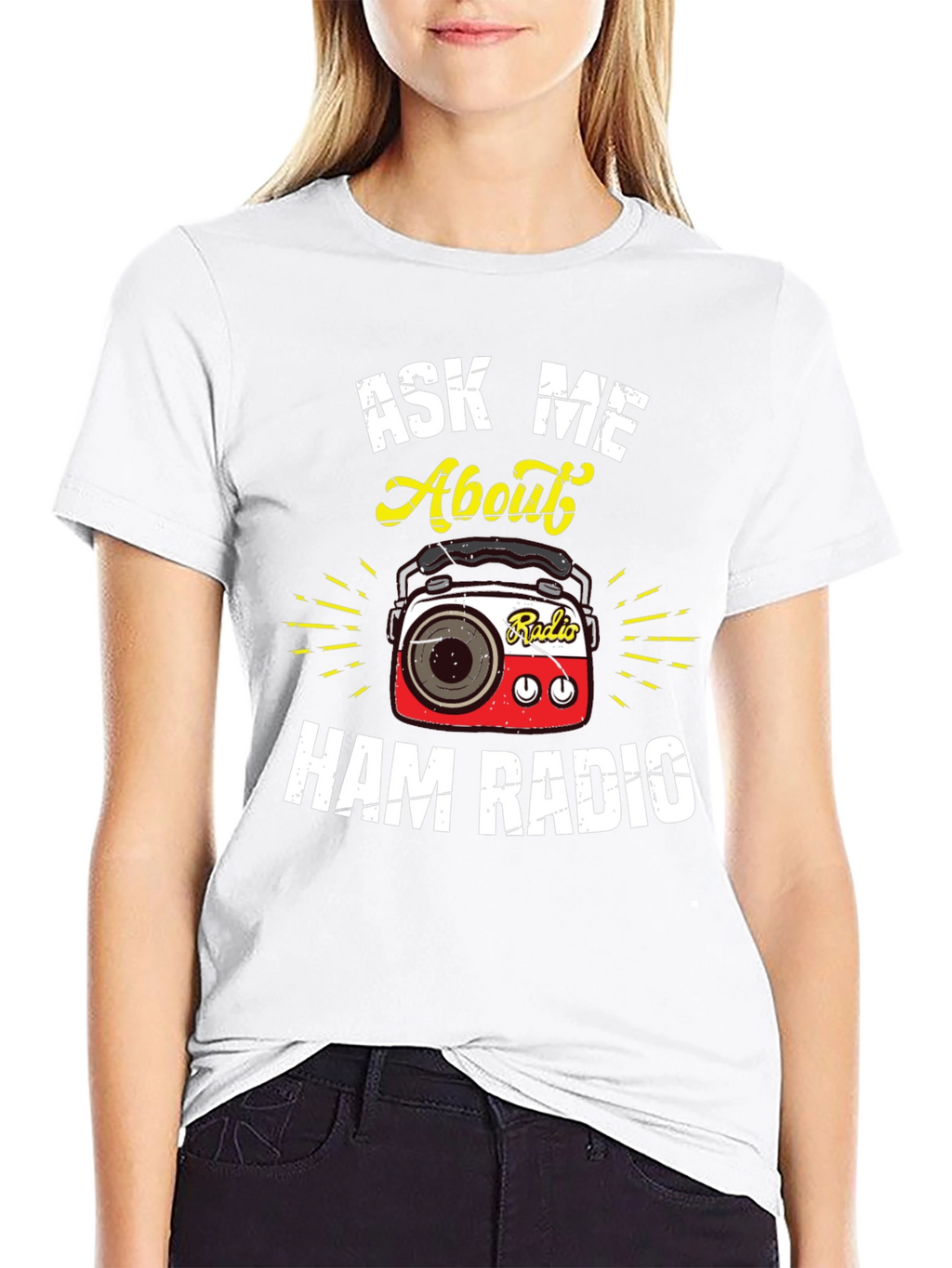 Ask Me About Ham Radio T-Shirt