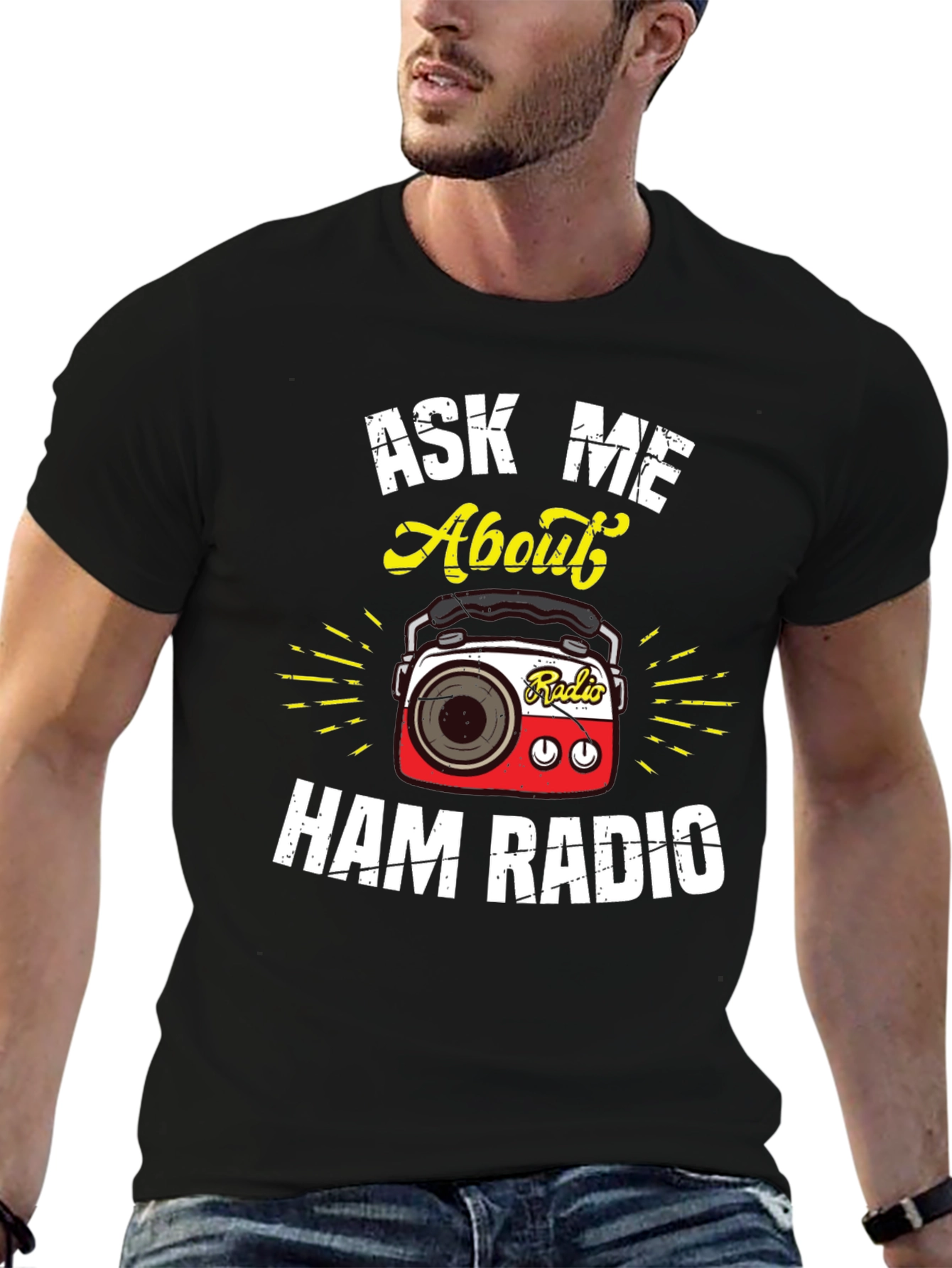 Ask Me About Ham Radio T-Shirt