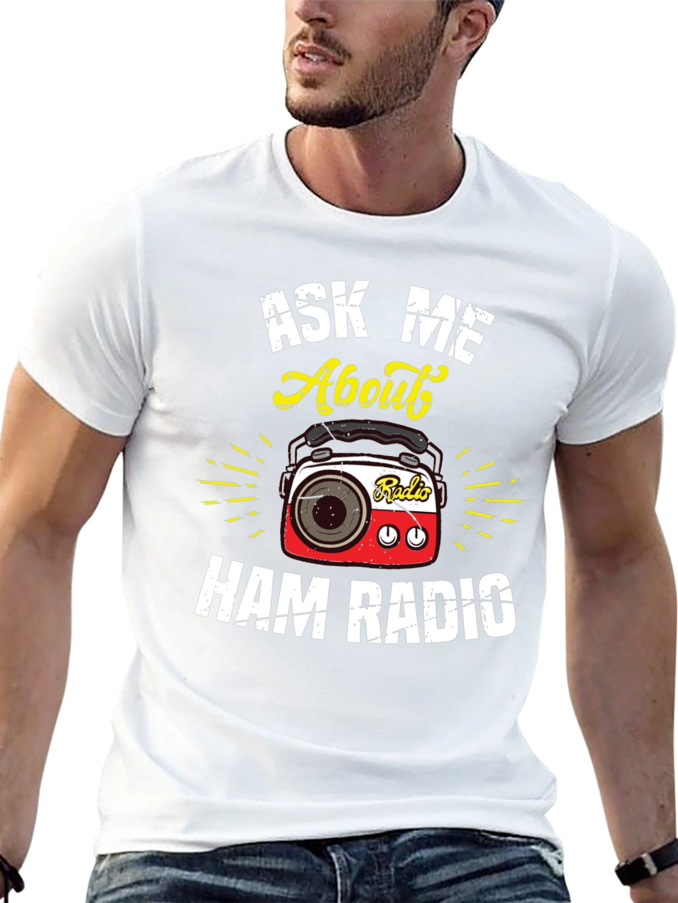 Ask Me About Ham Radio T-Shirt