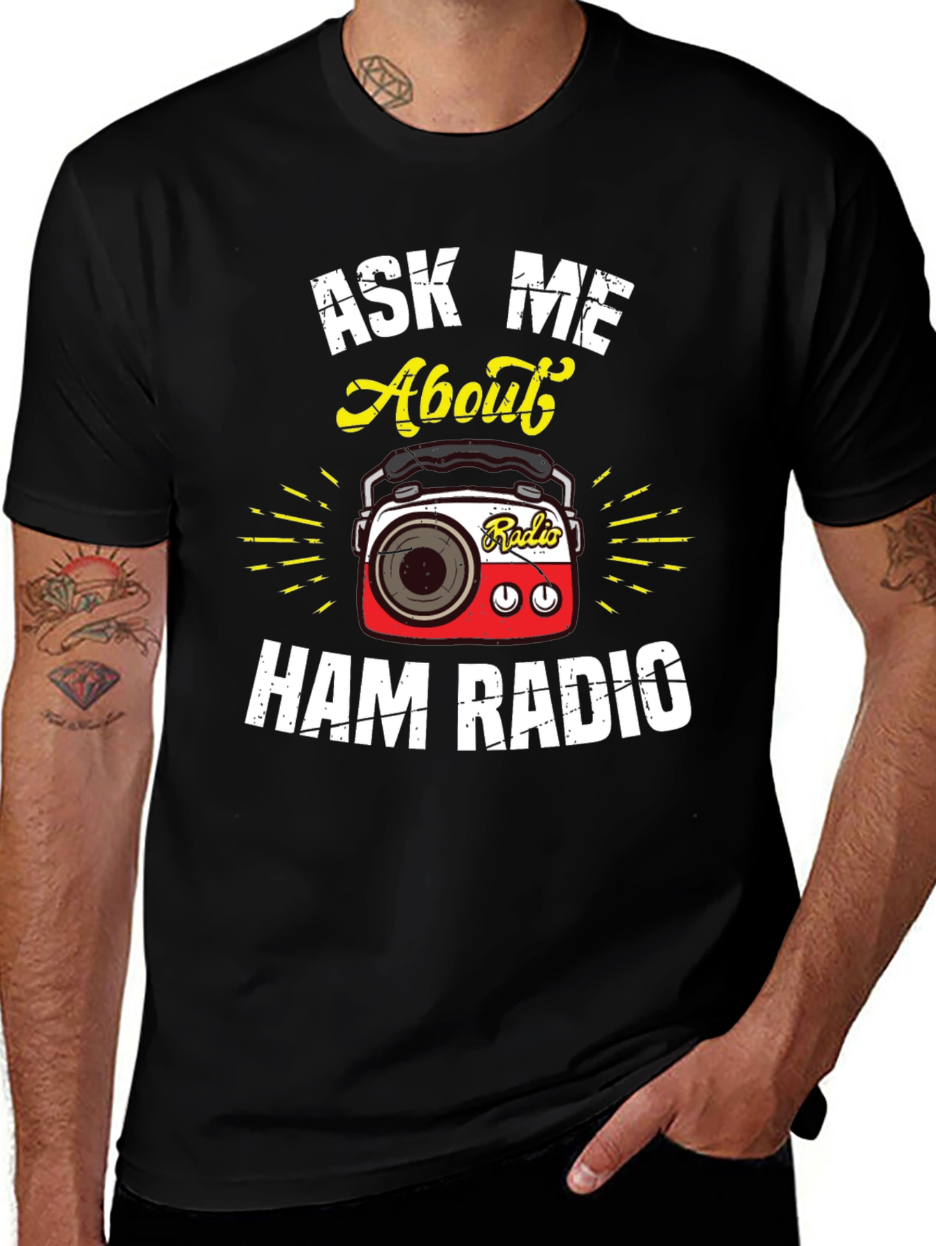 Ask Me About Ham Radio T-Shirt