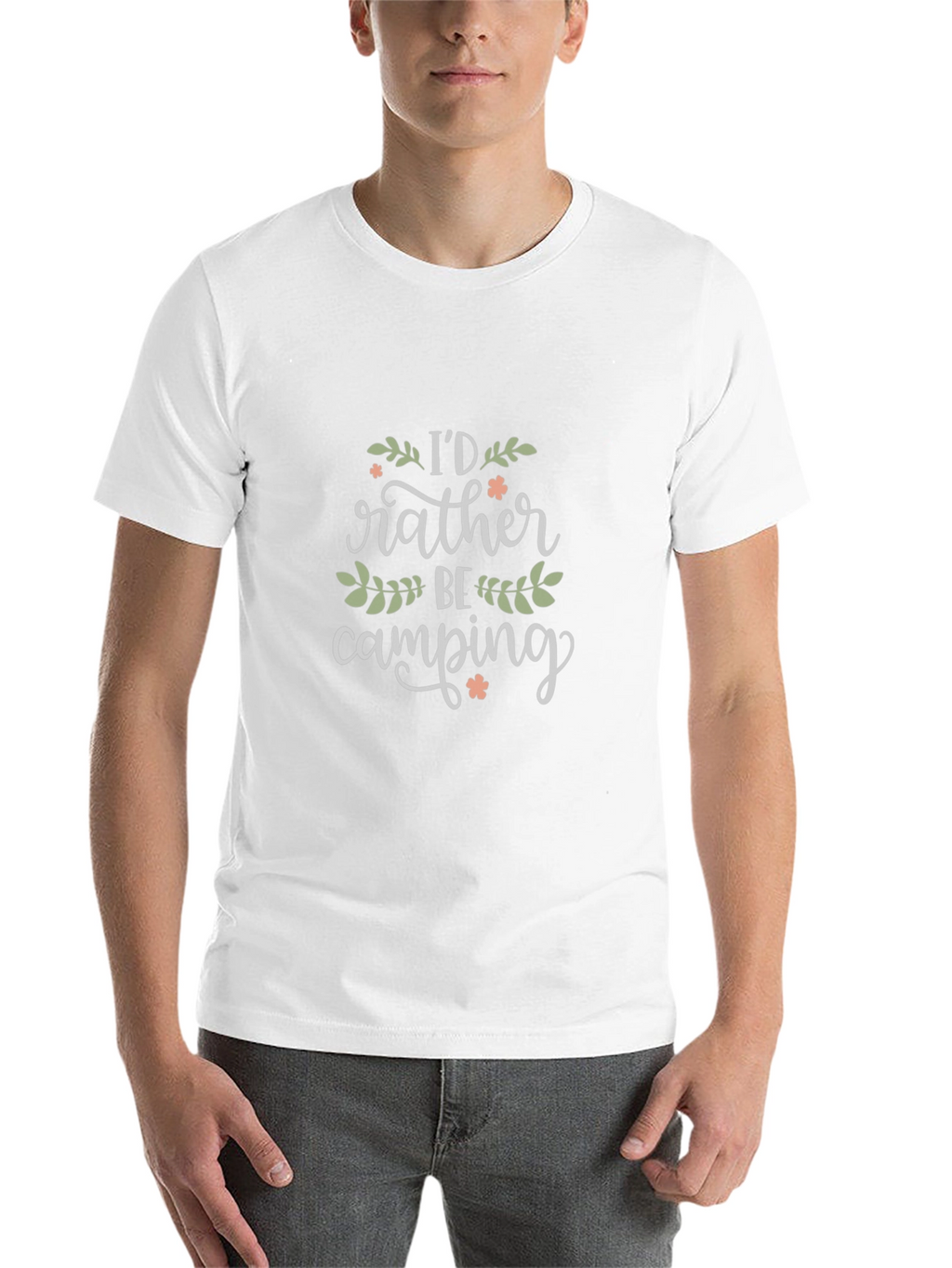 Camping Lover Graphic T-Shirt - Black