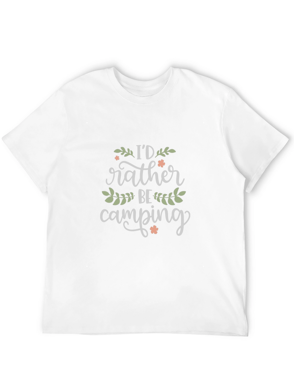 Camping Lover Graphic T-Shirt - Black