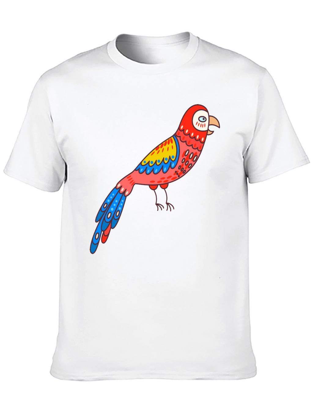 Parrot Graphic Black T-Shirt