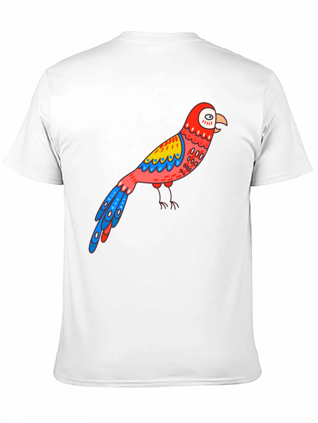 Parrot Graphic Black T-Shirt