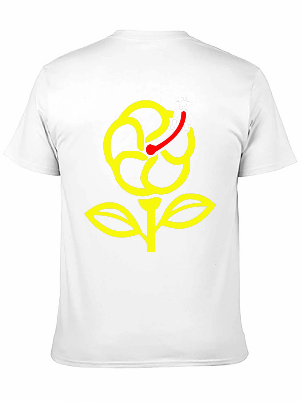 Floral Graphic Black T-Shirt - Modern Design
