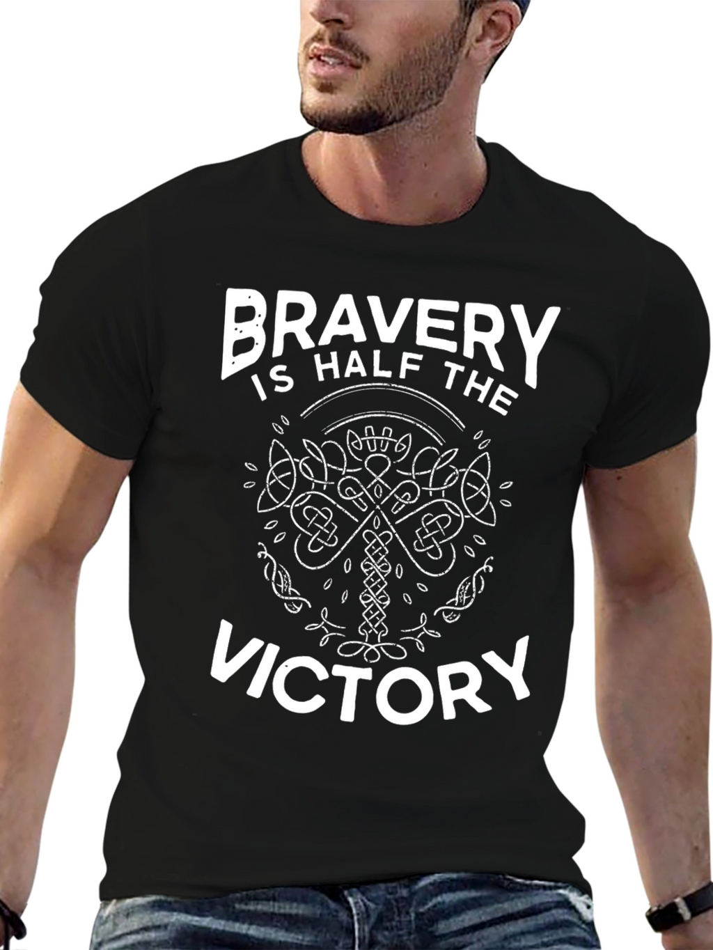 Bravery is Half The Victory Graphic Tee