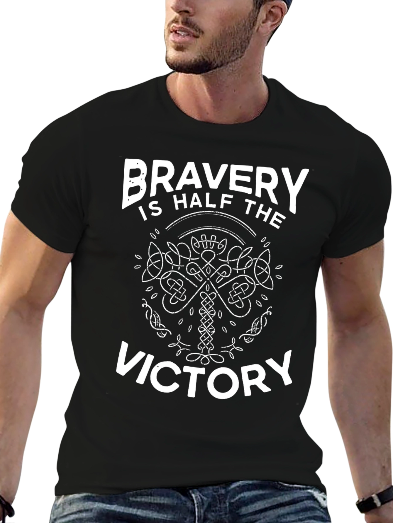 Bravery is Half The Victory Graphic Tee