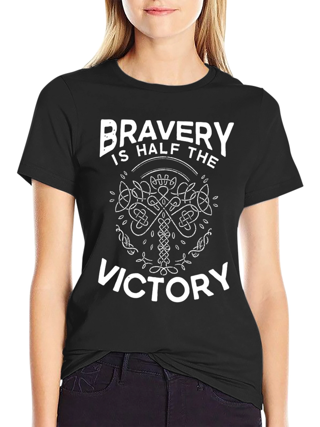 Bravery is Half The Victory Graphic Tee