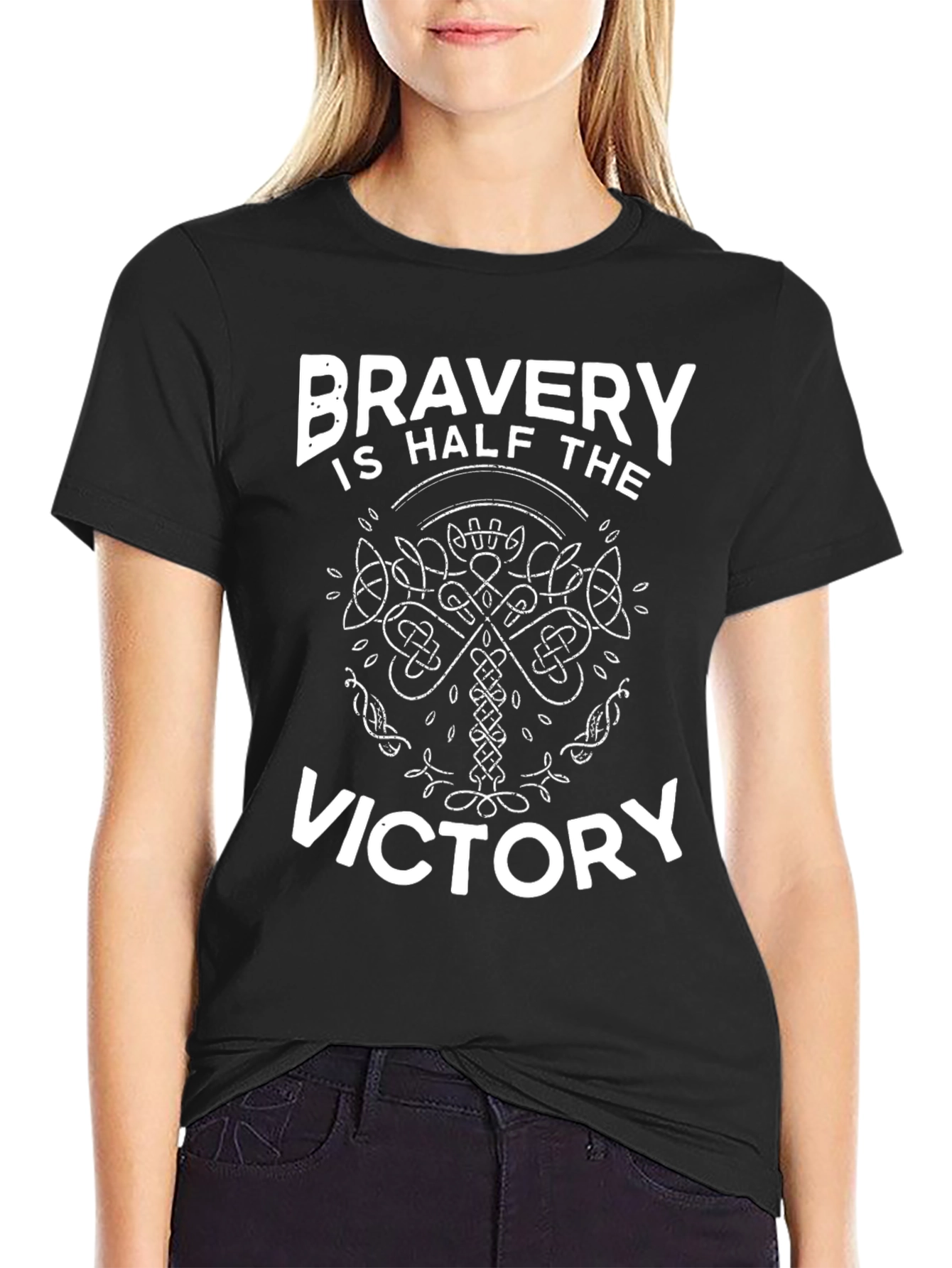 Bravery is Half The Victory Graphic Tee