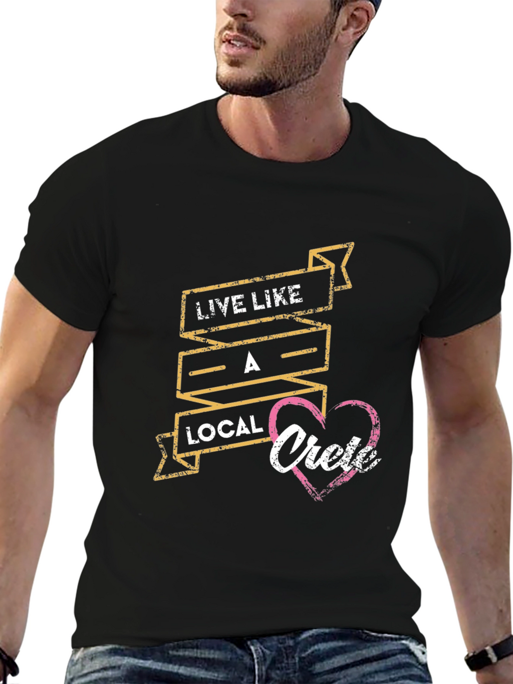 Live Like A Local Crete T-Shirt