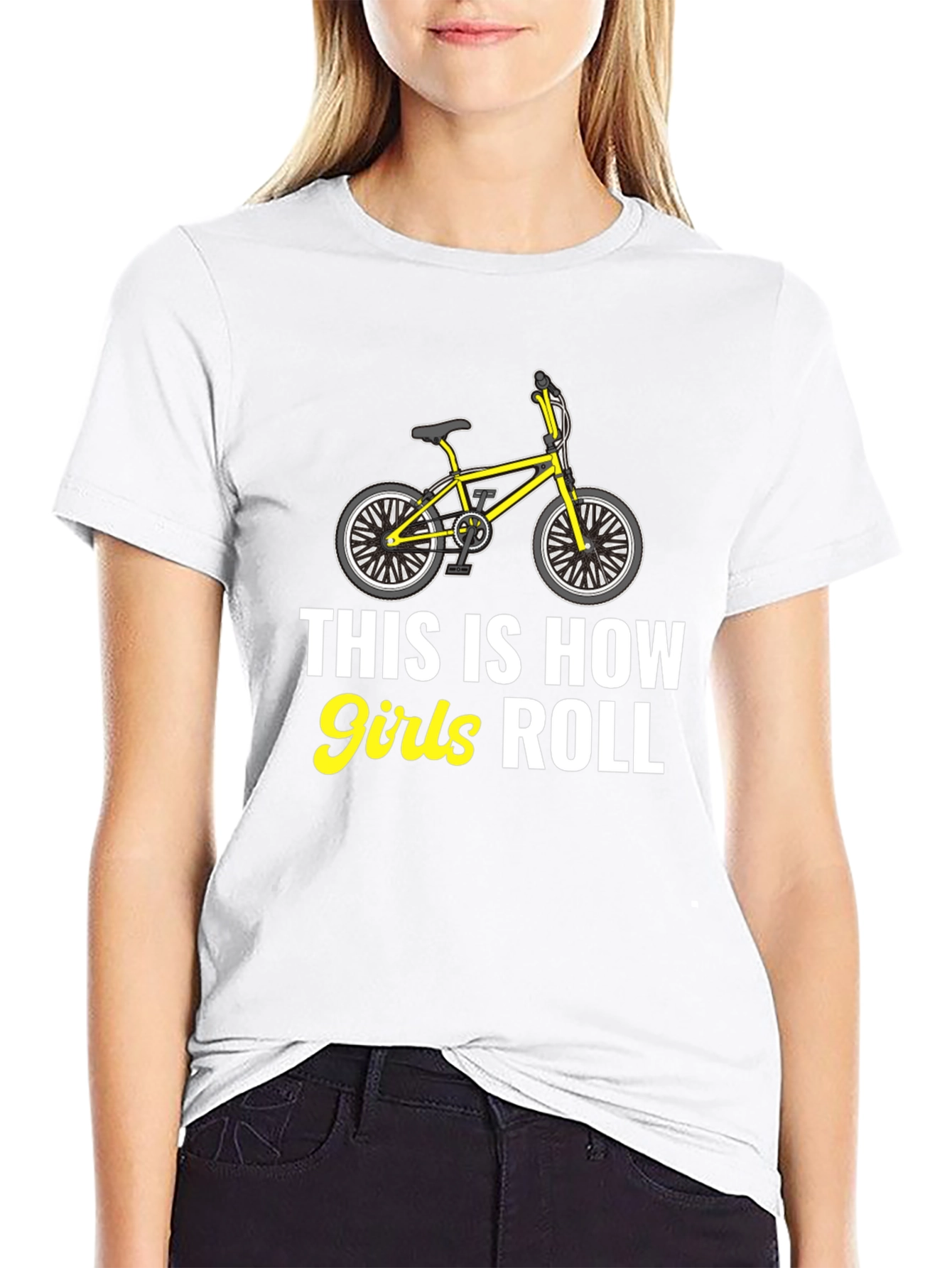 Girls Roll BMX T-Shirt